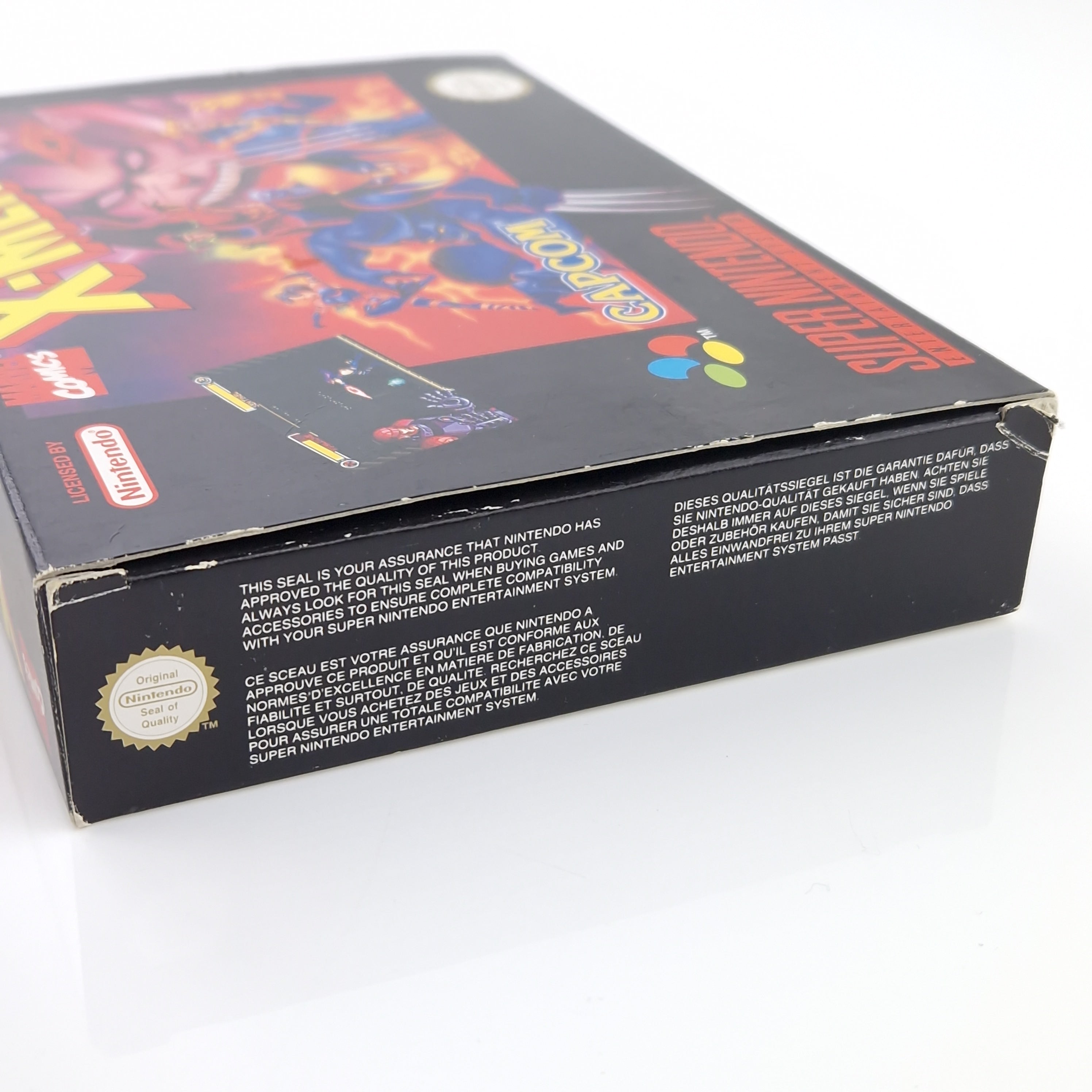 Super Nintendo Spiel – X-Men Mutant Apocalypse (OVP CIB)
