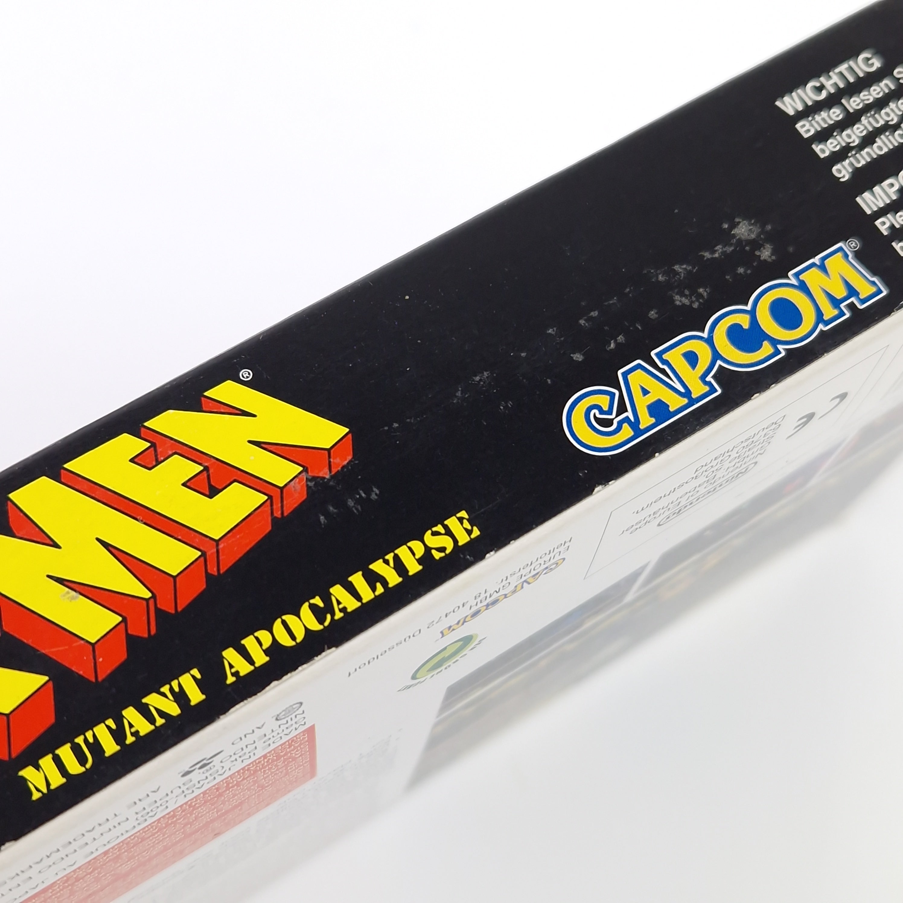 Super Nintendo Spiel – X-Men Mutant Apocalypse (OVP CIB)