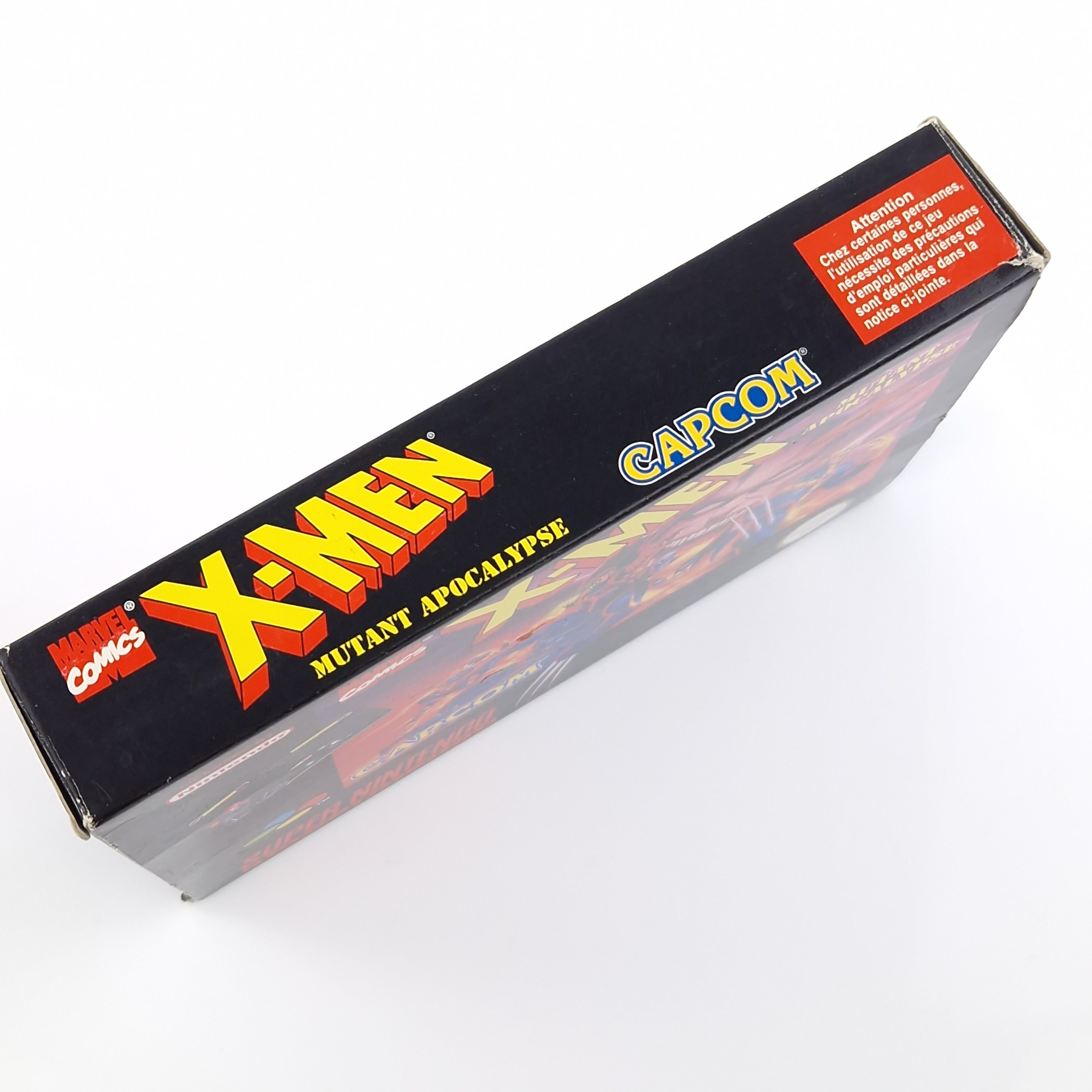 Super Nintendo Spiel – X-Men Mutant Apocalypse (OVP CIB)