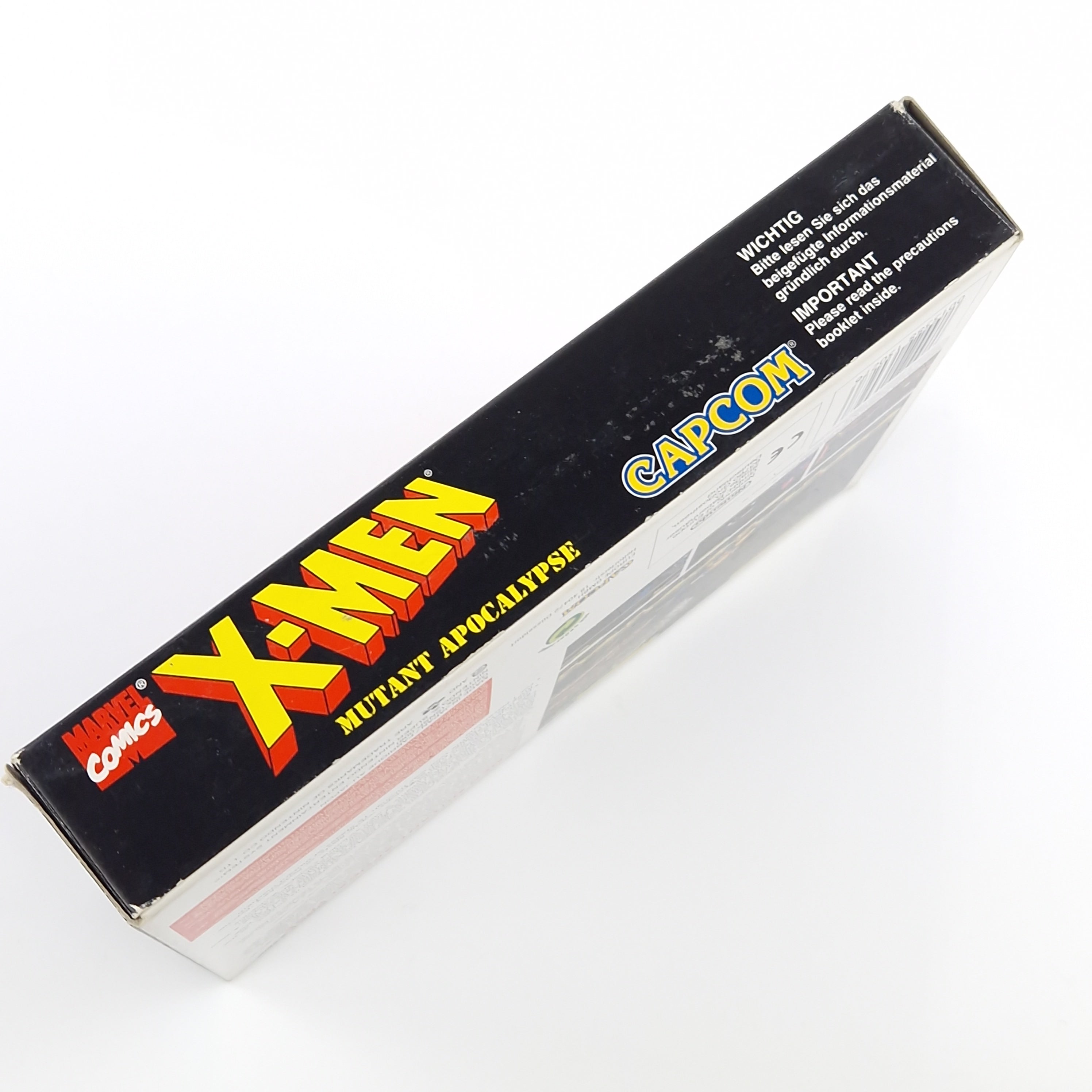 Super Nintendo Spiel – X-Men Mutant Apocalypse (OVP CIB)