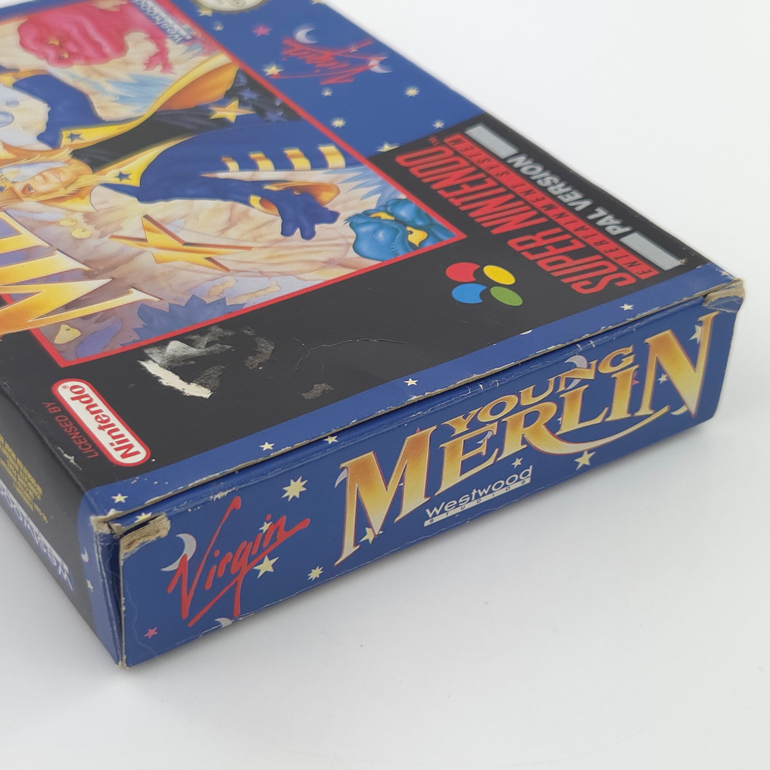 Super Nintendo Spiel – Young Merlin (SNES OVP PAL)