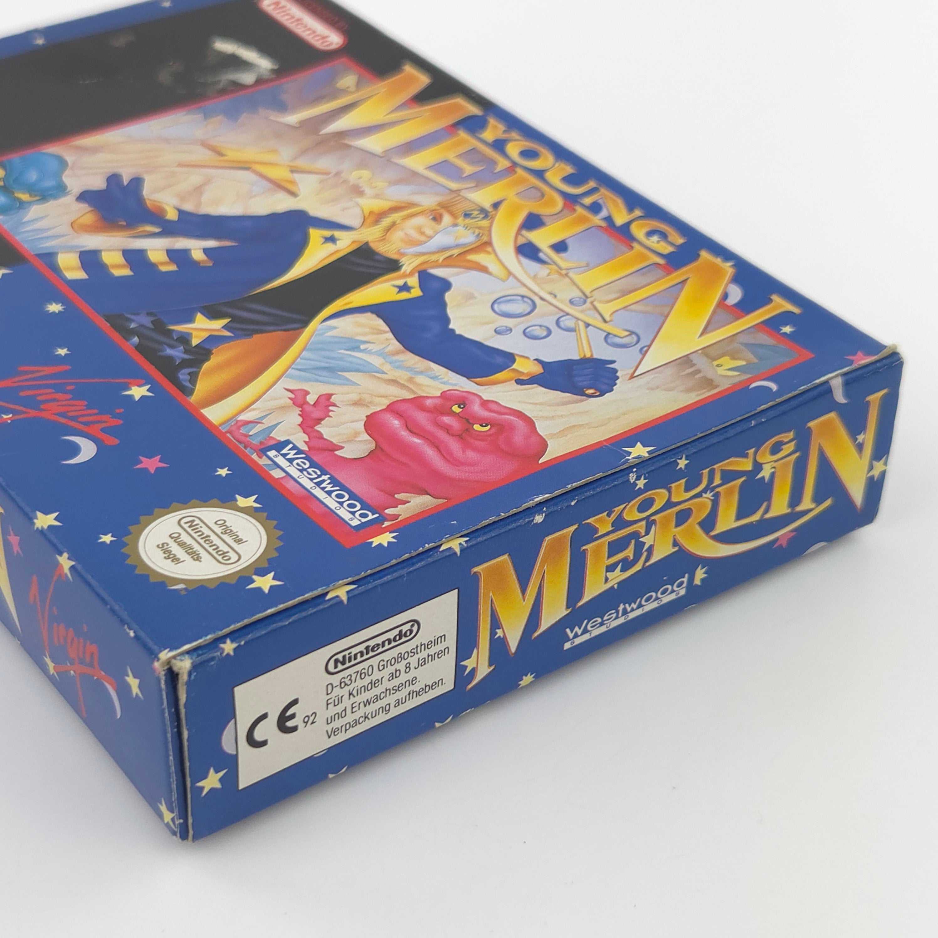 Super Nintendo Spiel – Young Merlin (SNES OVP PAL)