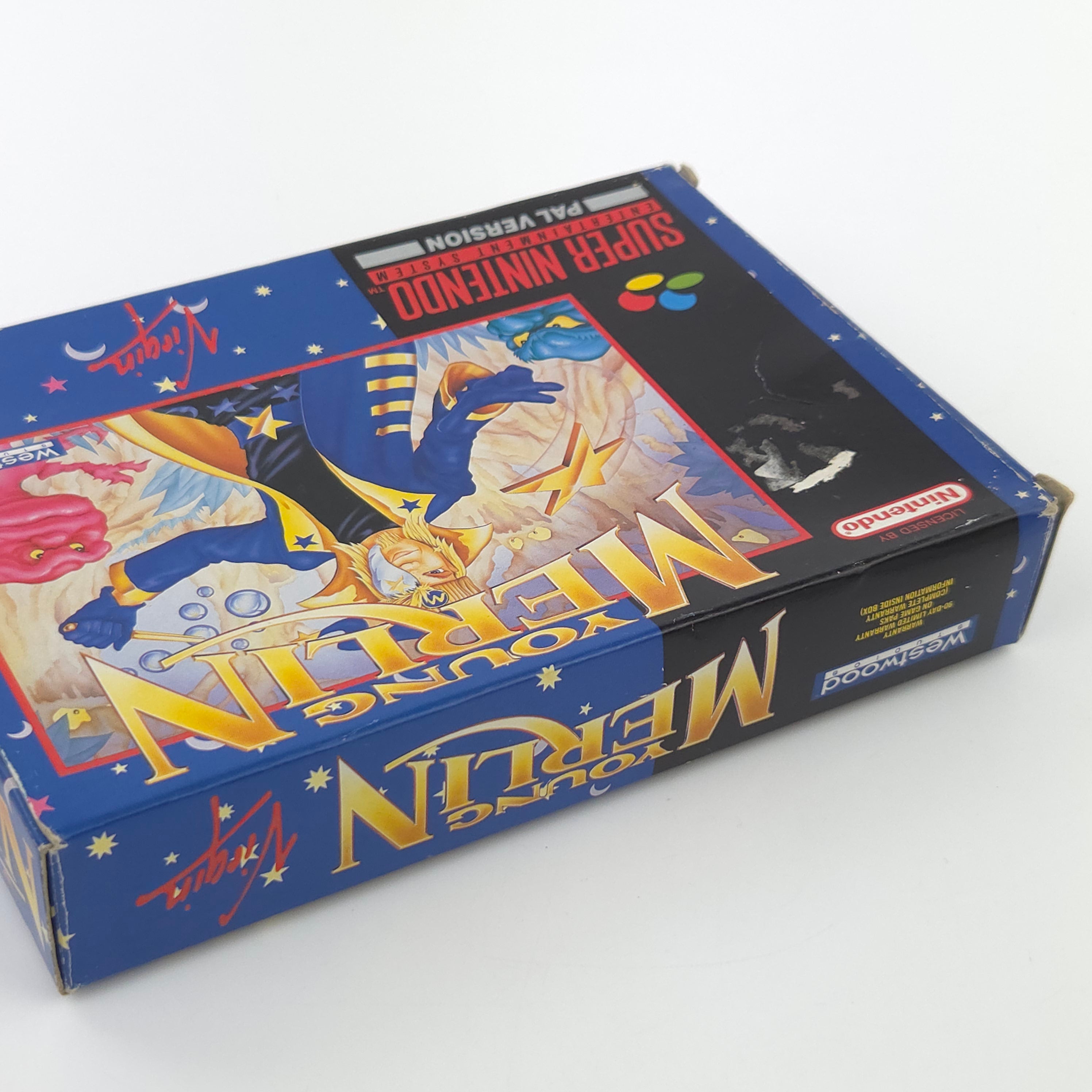 Super Nintendo Spiel – Young Merlin (SNES OVP PAL)