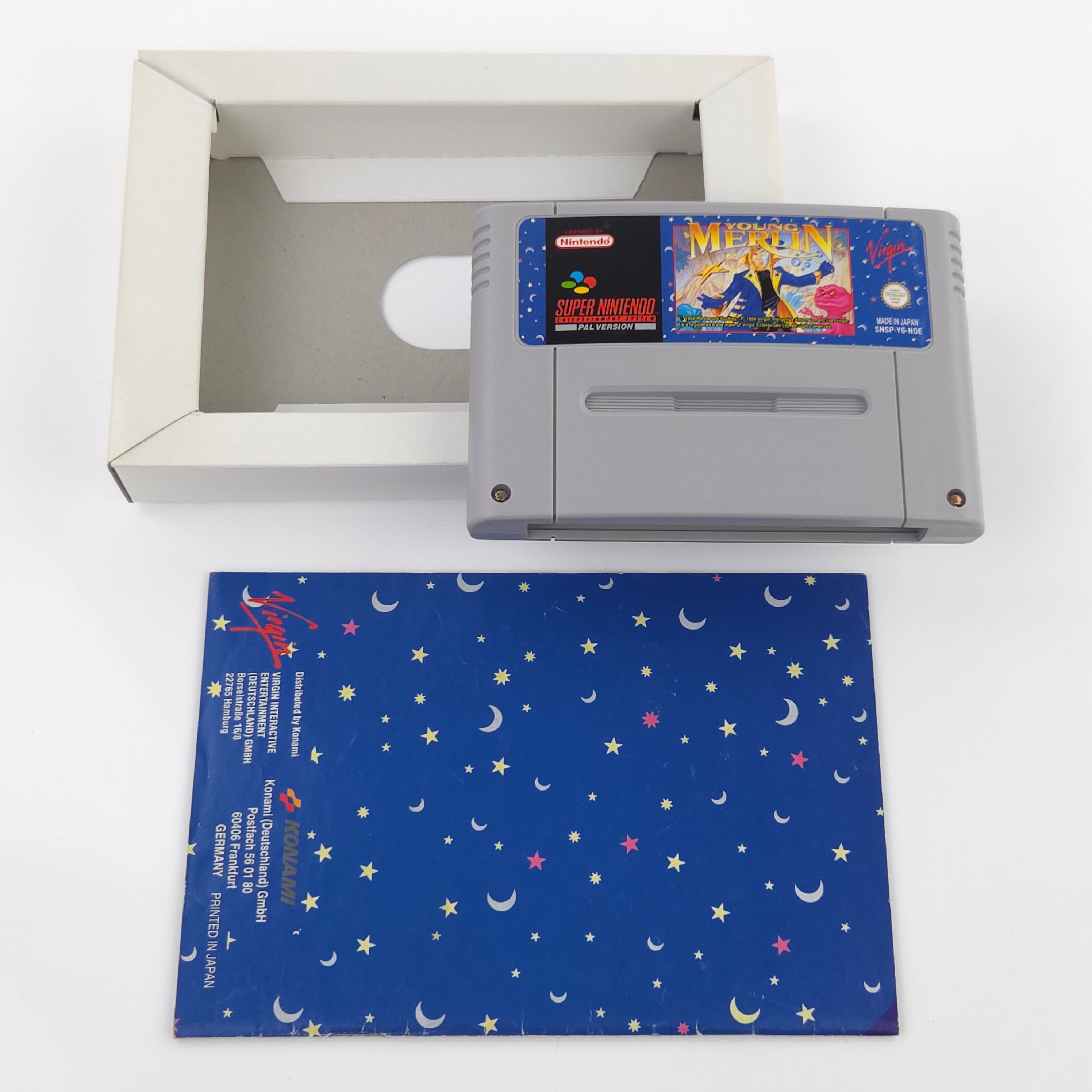 Super Nintendo Spiel – Young Merlin (SNES OVP PAL)