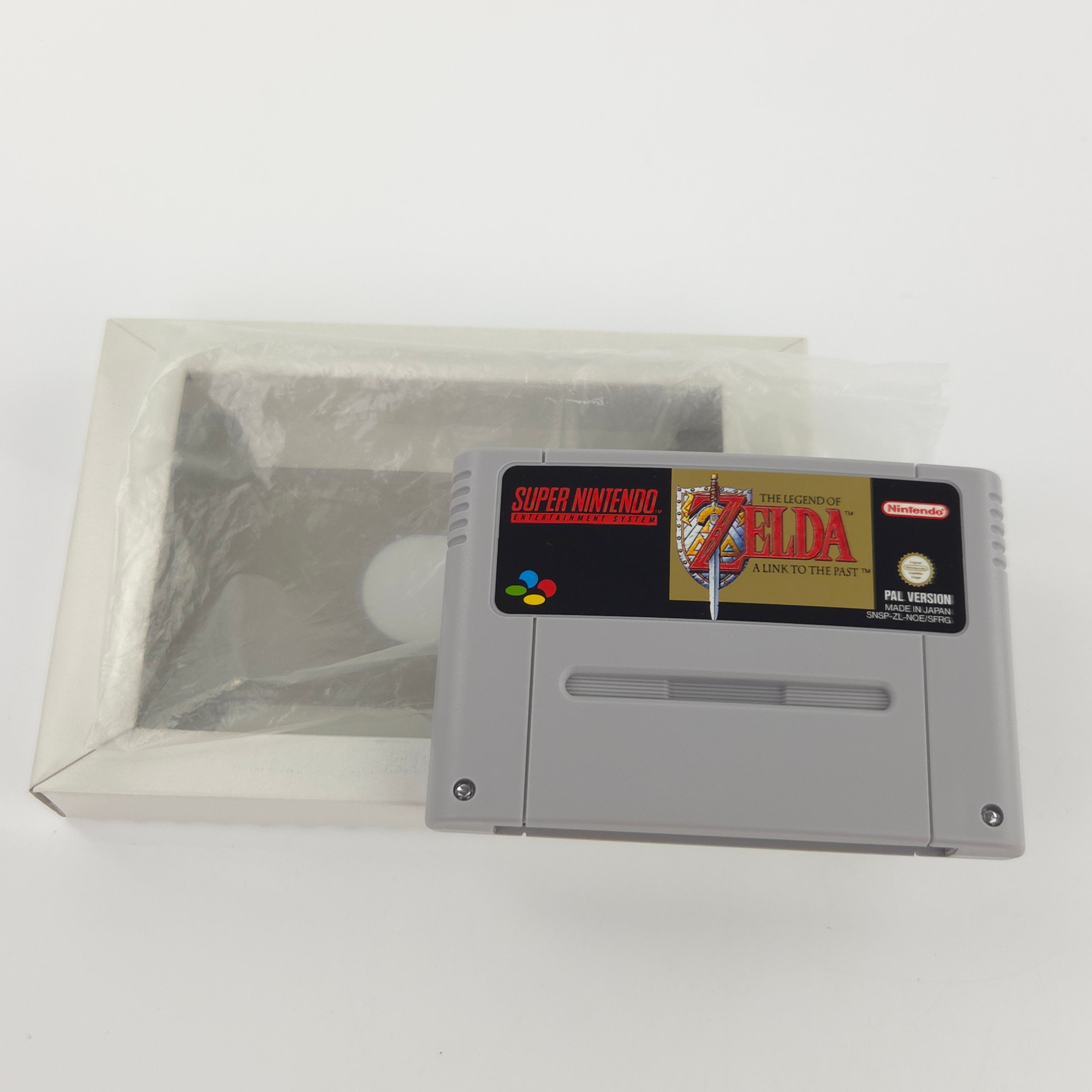 Super Nintendo Spiel Zelda Link Past mit Berater OVP PAL