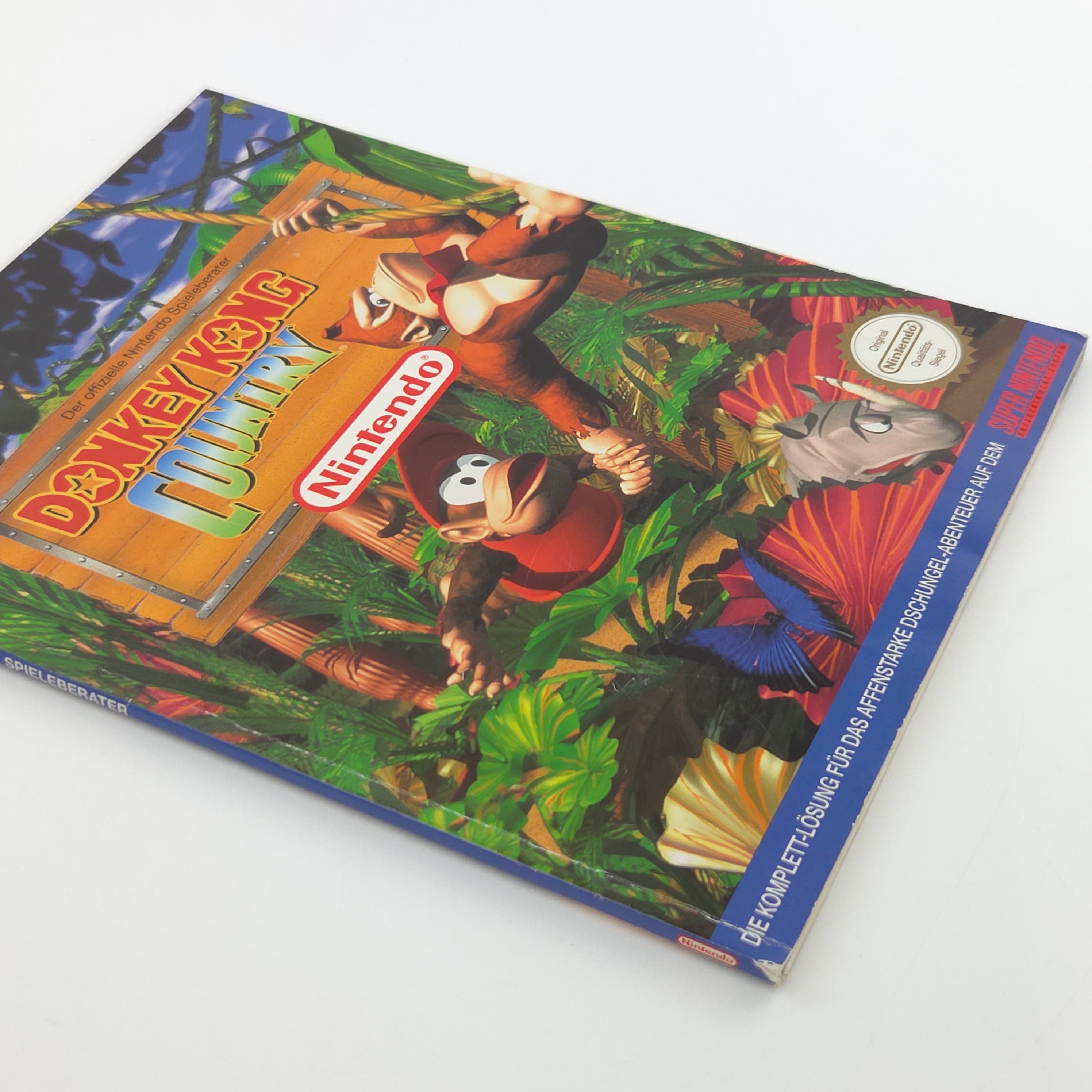 Super Nintendo Spiel – Donkey Kong Country 1 Guide Book