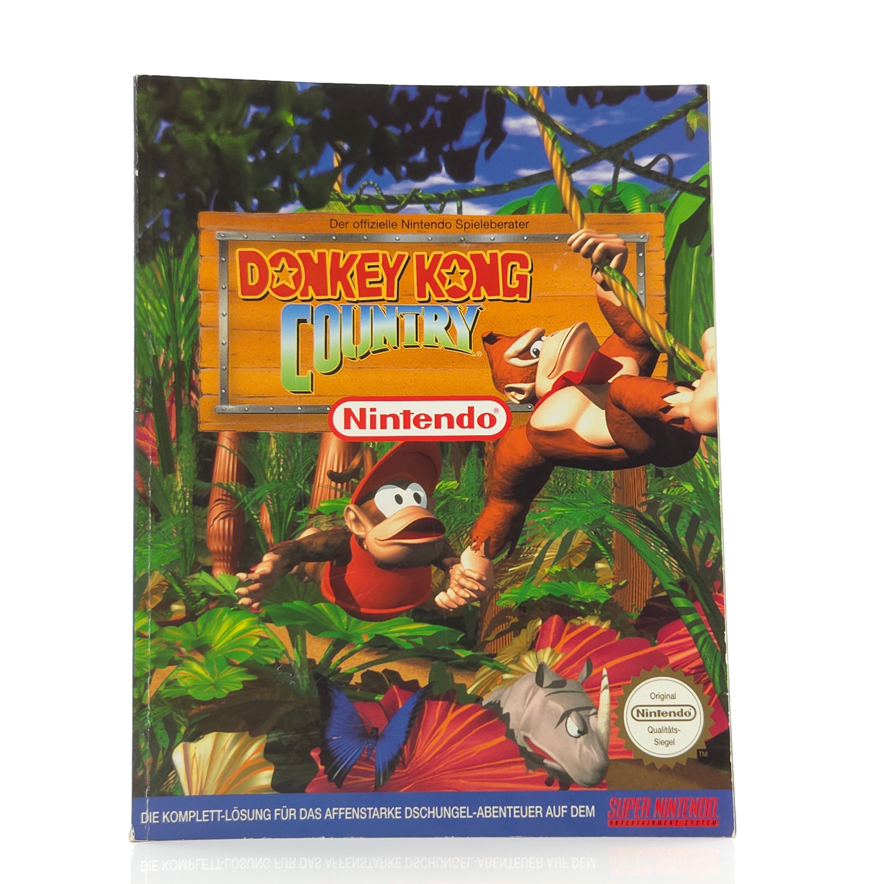 Super Nintendo Spiel – Donkey Kong Country 1 Guide Book