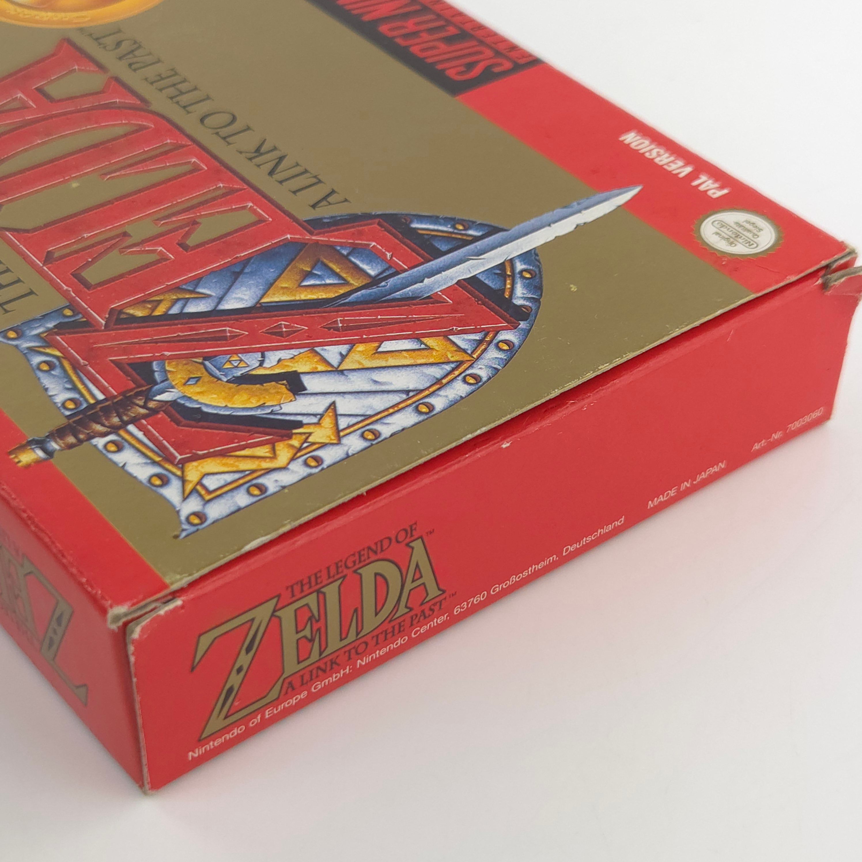 SNES Spiel Zelda Link to the Past Classic Serie OVP PAL
