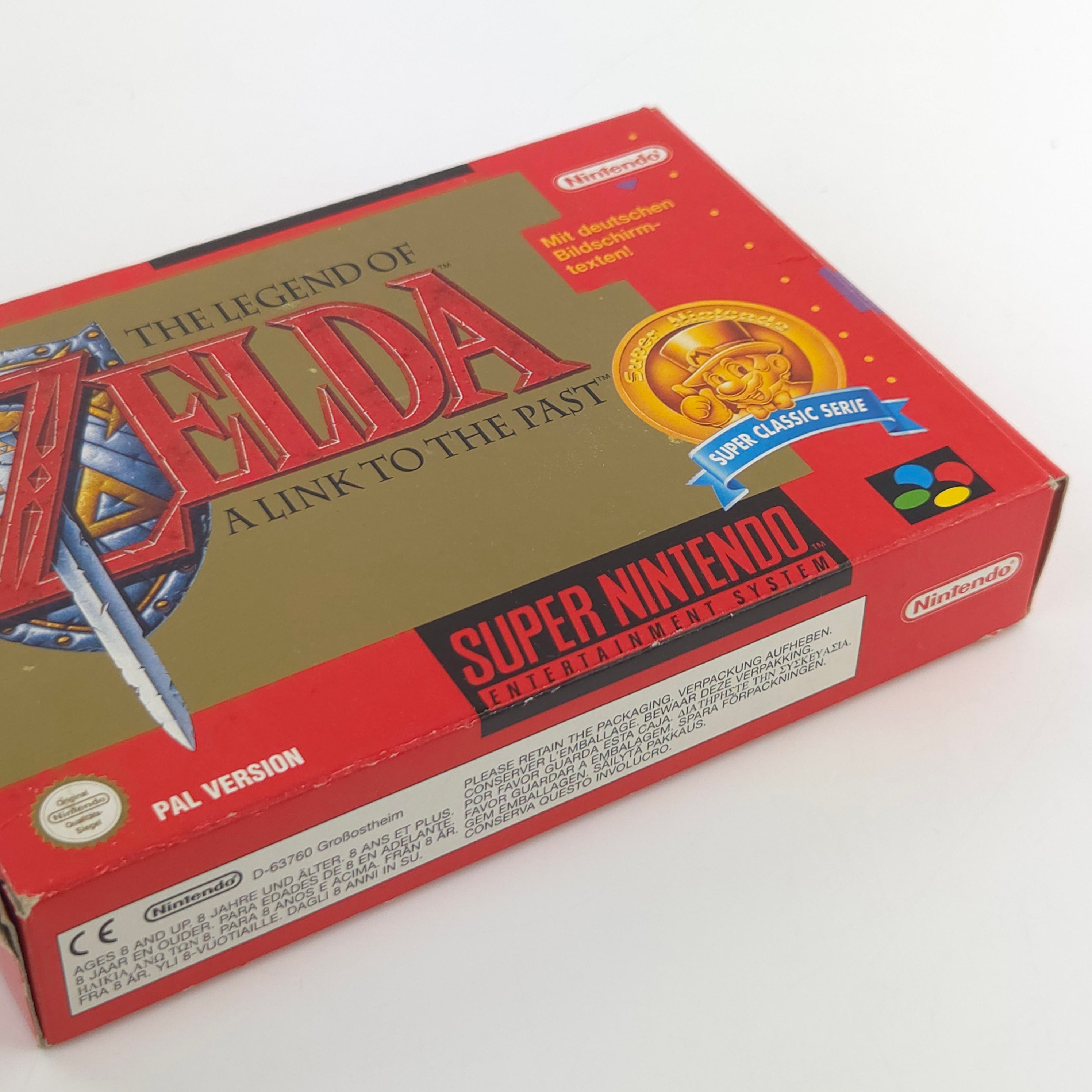 SNES Spiel Zelda Link to the Past Classic Serie OVP PAL