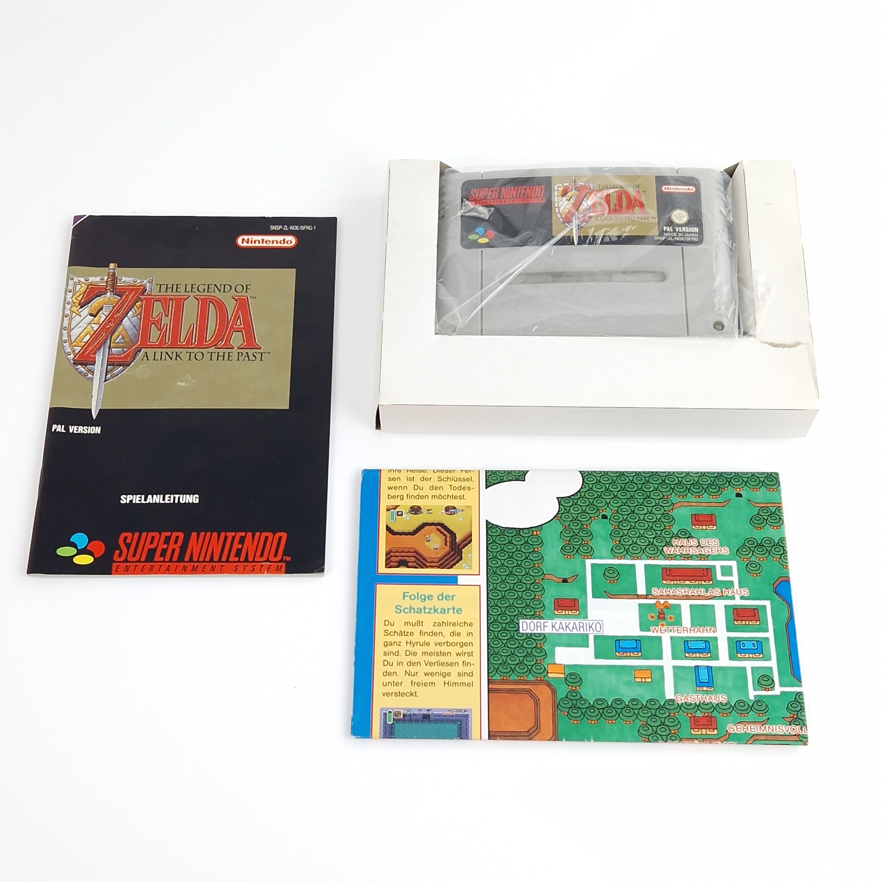 Super Nintendo Spiel – The Legend of Zelda A Link to the Past OVP