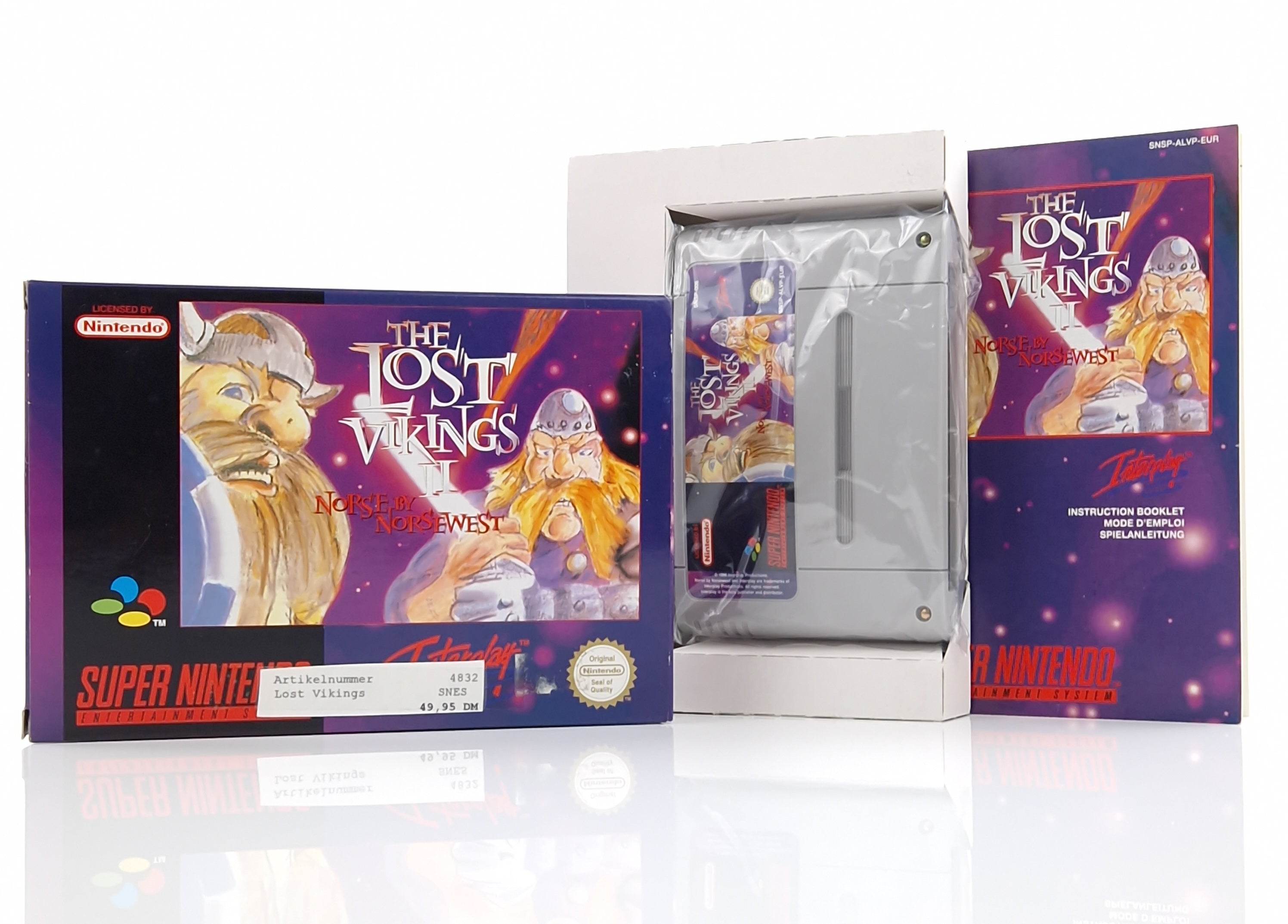 Super Nintendo Spiel – The Lost Vikings II Norse (OVP PAL)