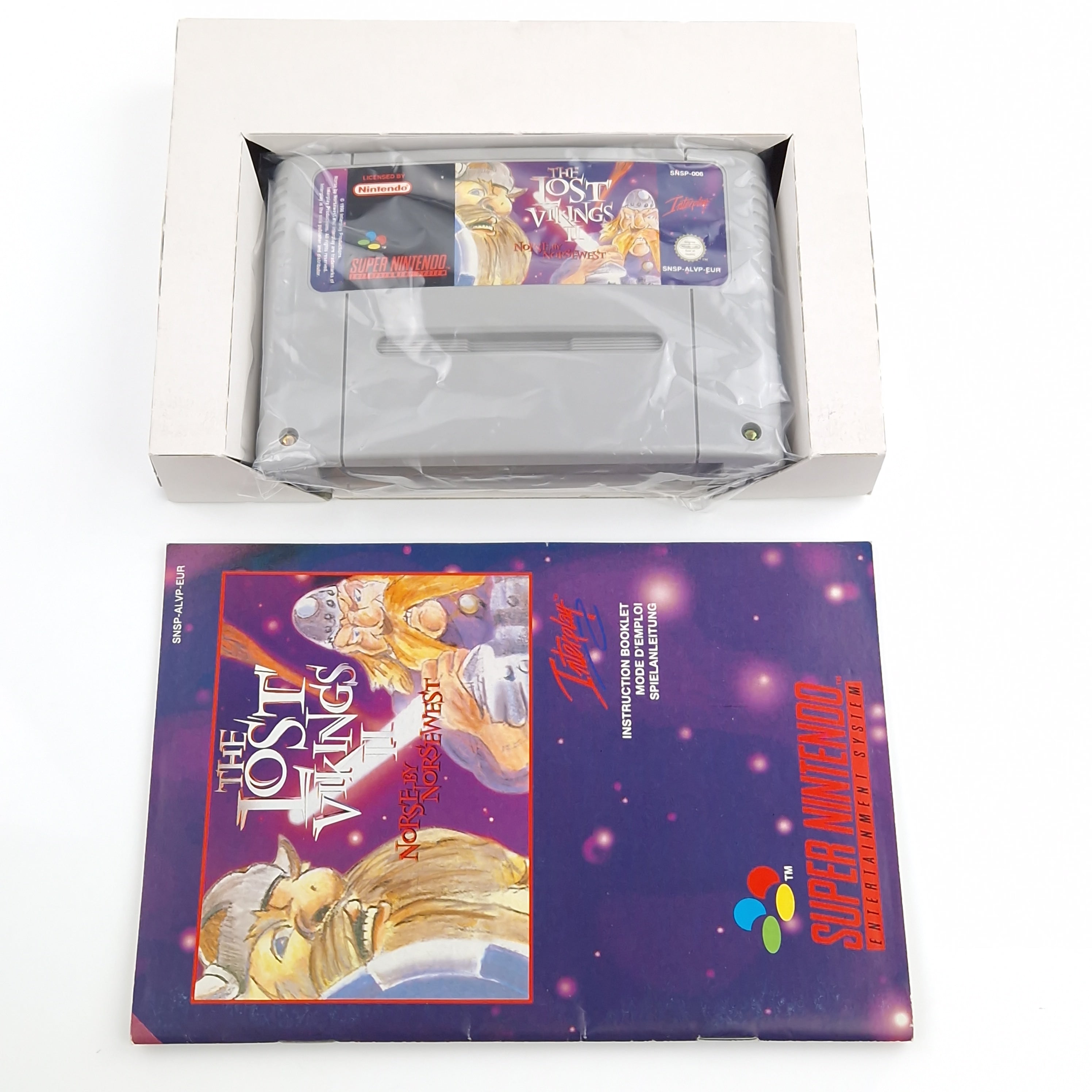 Super Nintendo Spiel – The Lost Vikings II Norse (OVP PAL)