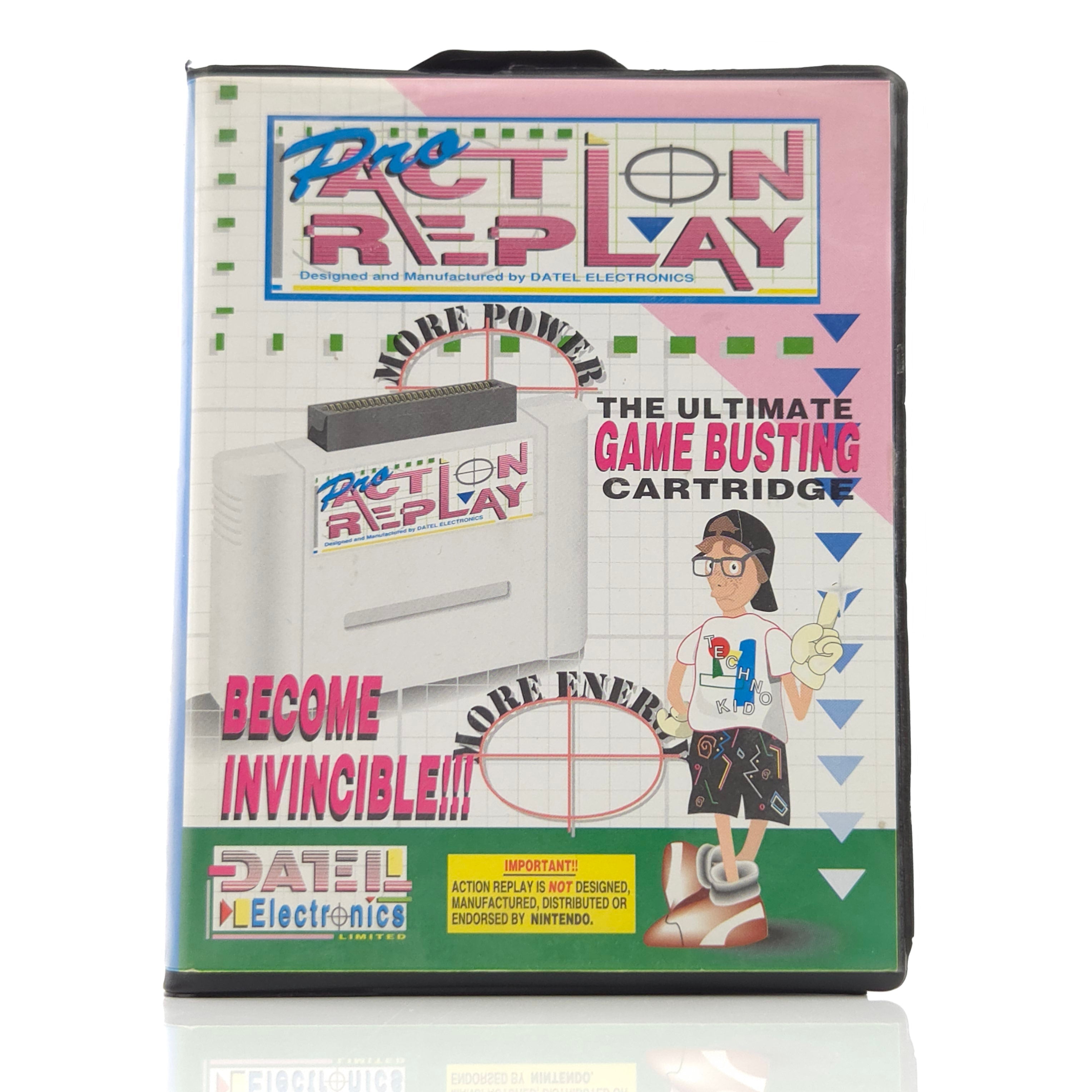 Super Nintendo Zubehör – Action Replay Ultimate Modul OVP