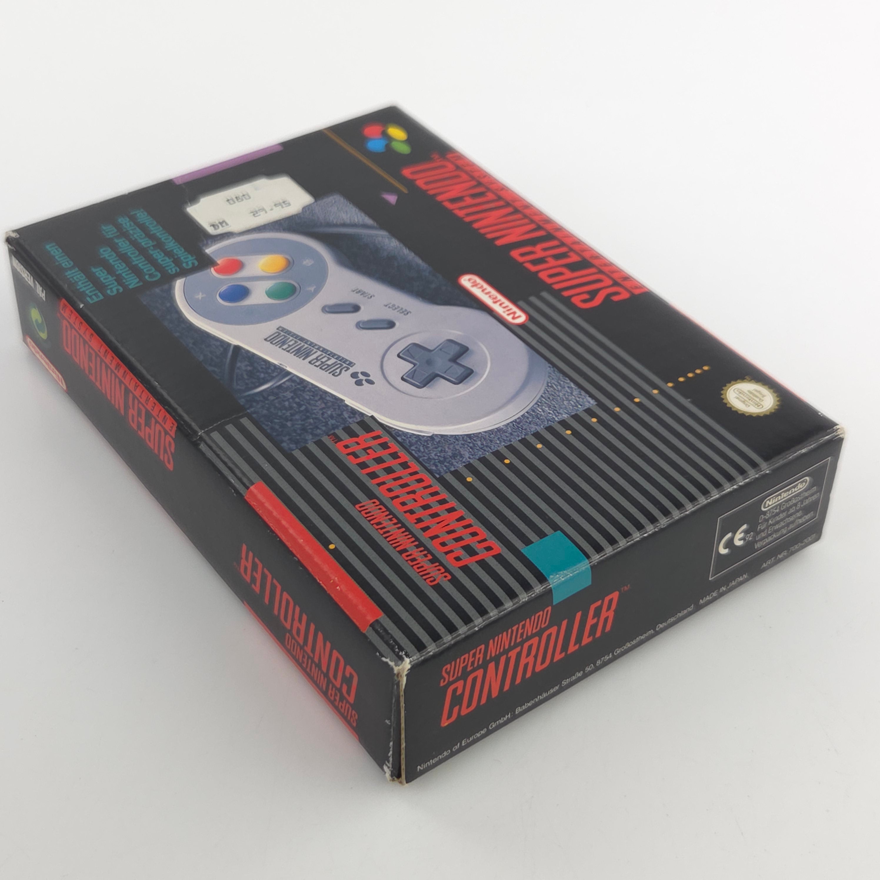 Super Nintendo SNES Controller Original Gamepad OVP PAL