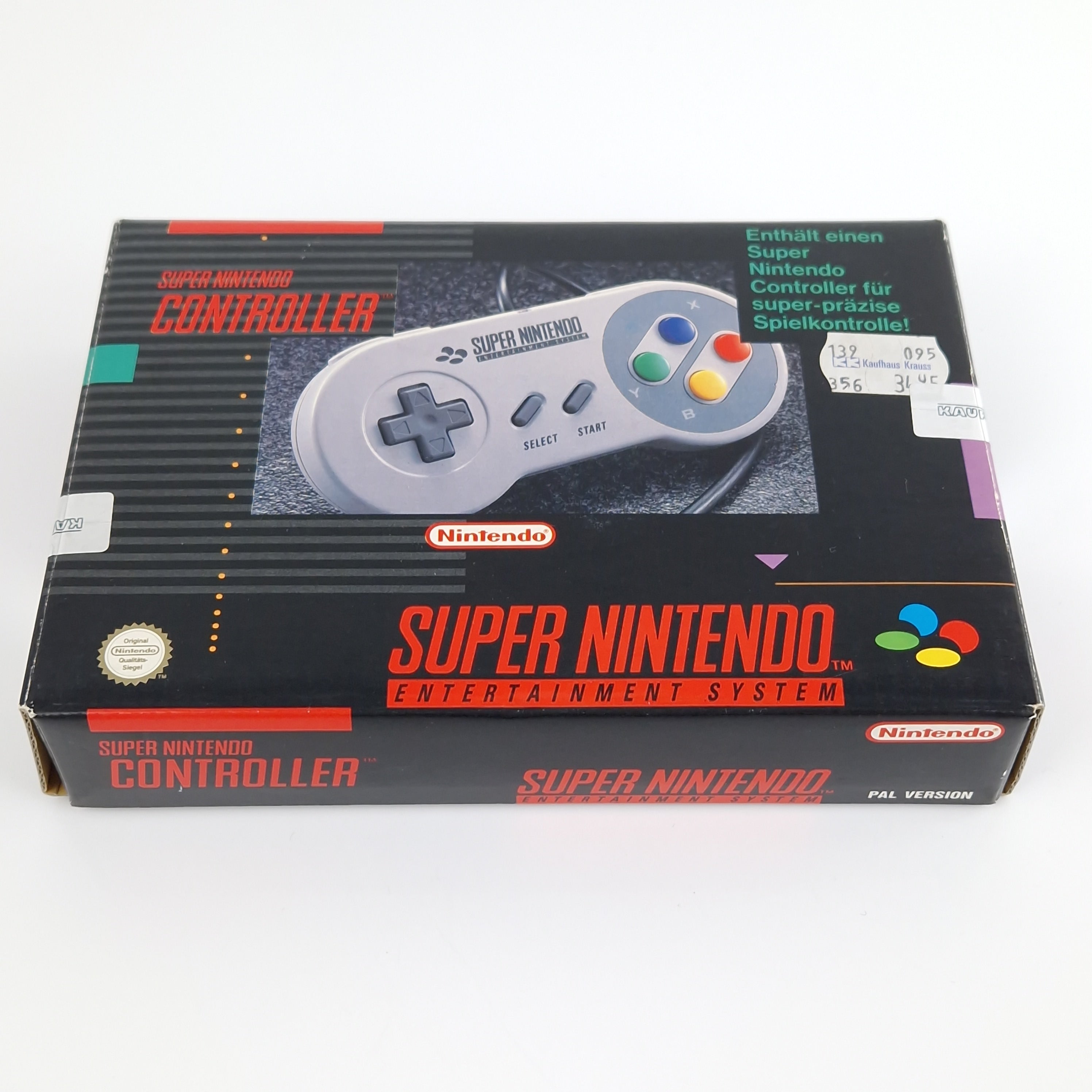Super Nintendo Zubehör – SNES Controller Gamepad OVP PAL