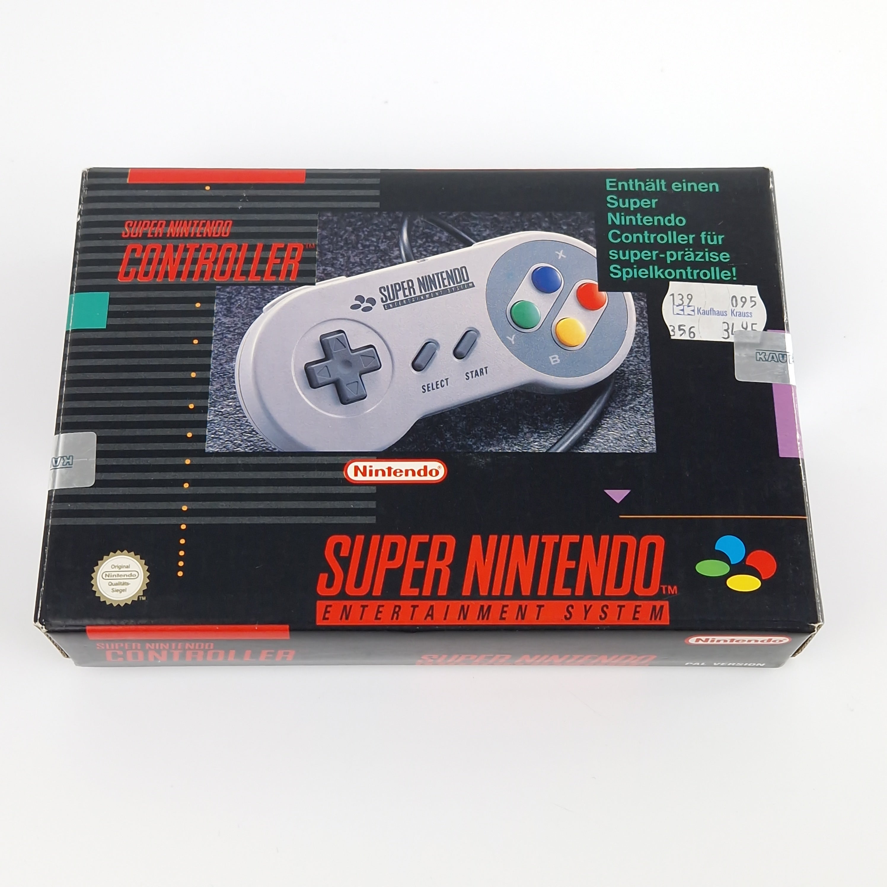 Super Nintendo Zubehör – SNES Controller Gamepad OVP PAL