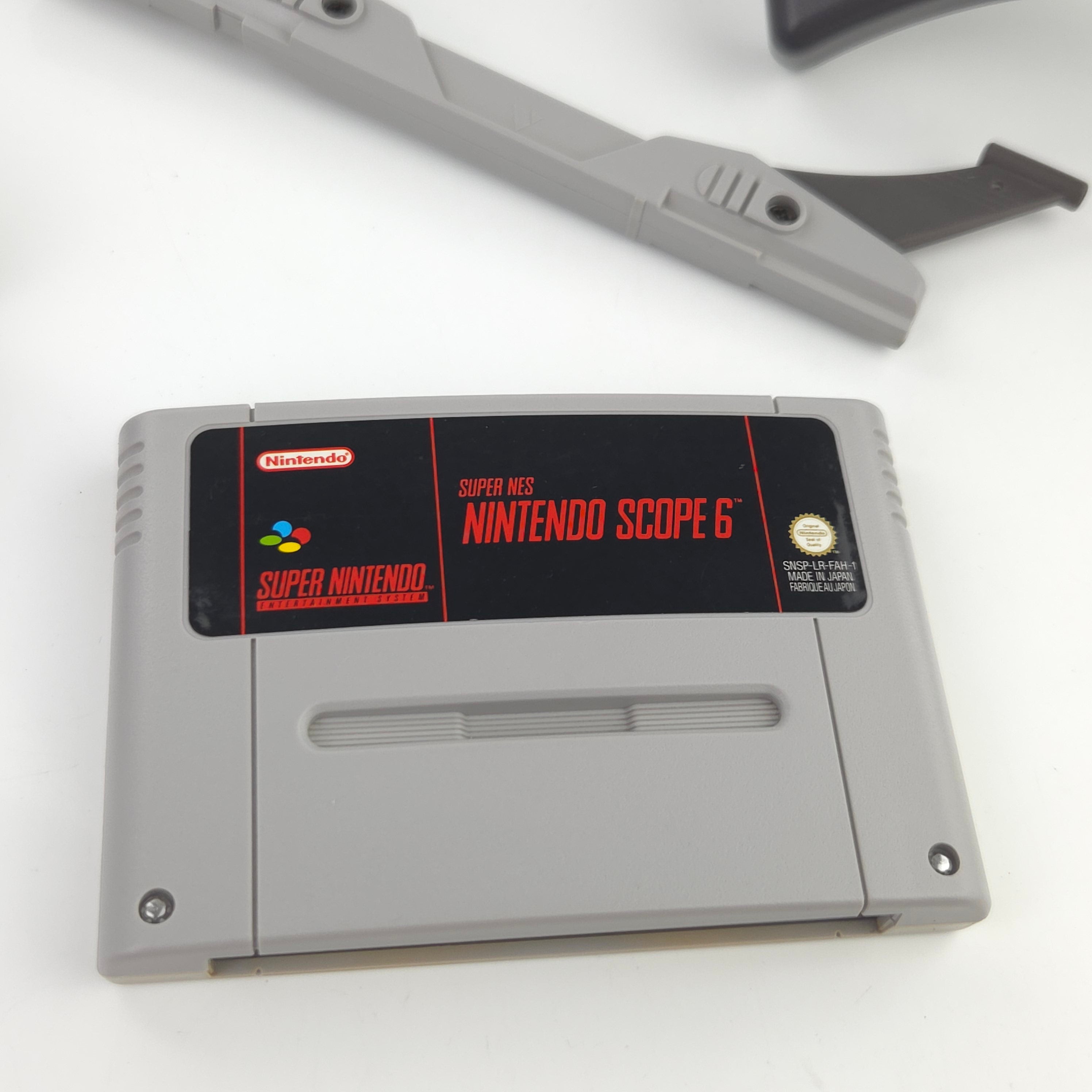 Super Nintendo Zubehör SNES Scope Set mit Spiel PAL