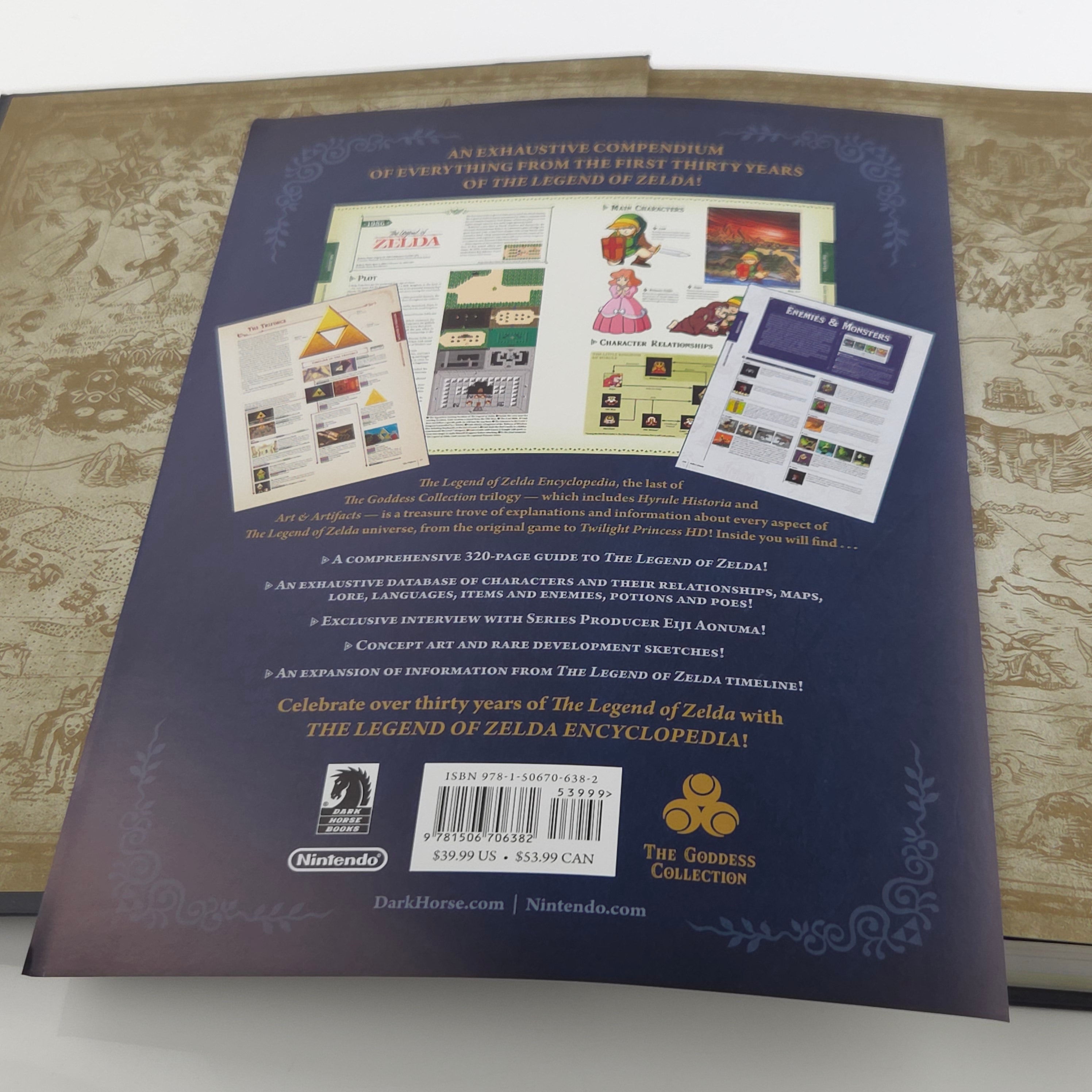 The Legend of Zelda Encyclopedia Goddess Collection Buch