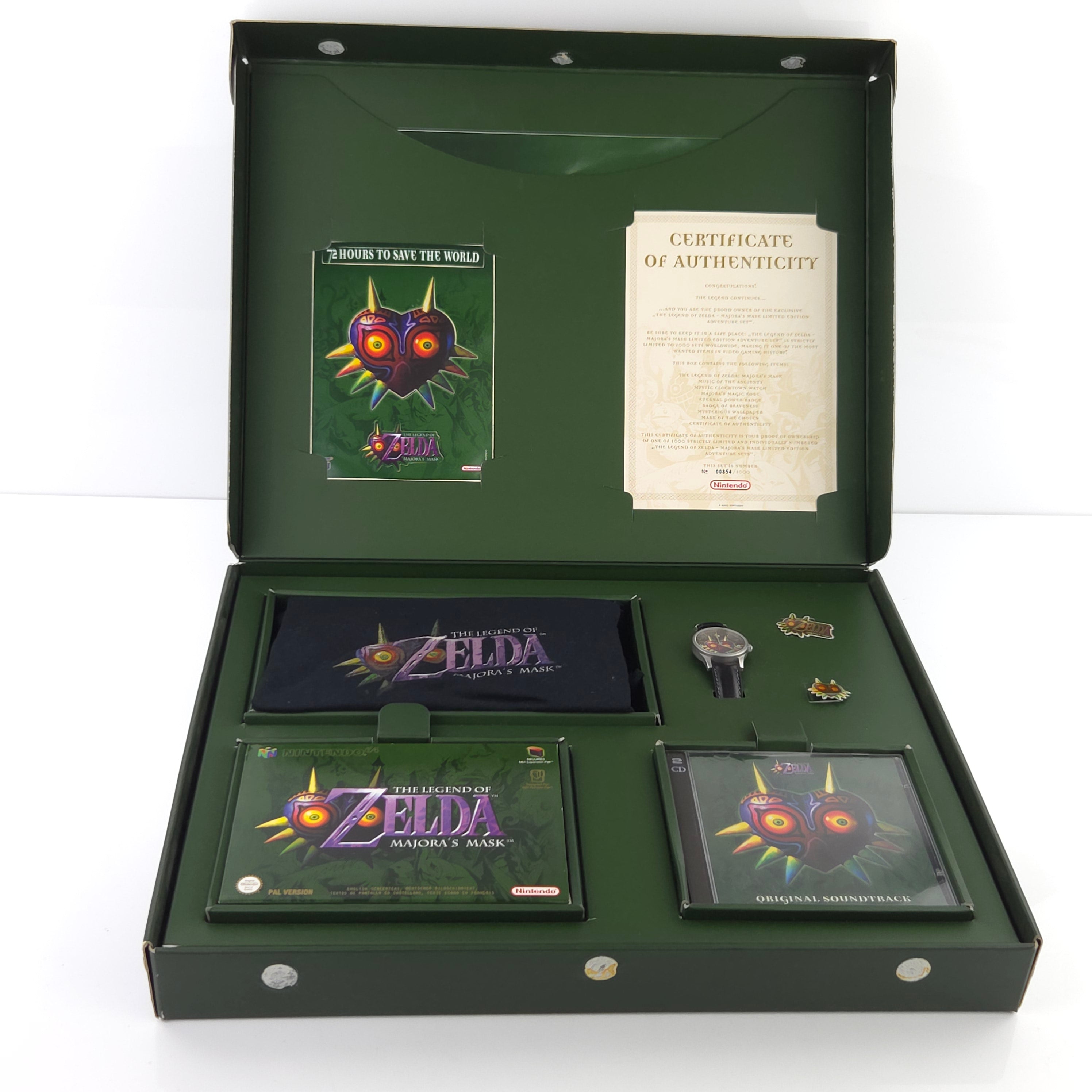 Nintendo 64 Spiel – The Legend of Zelda Majoras Mask Set