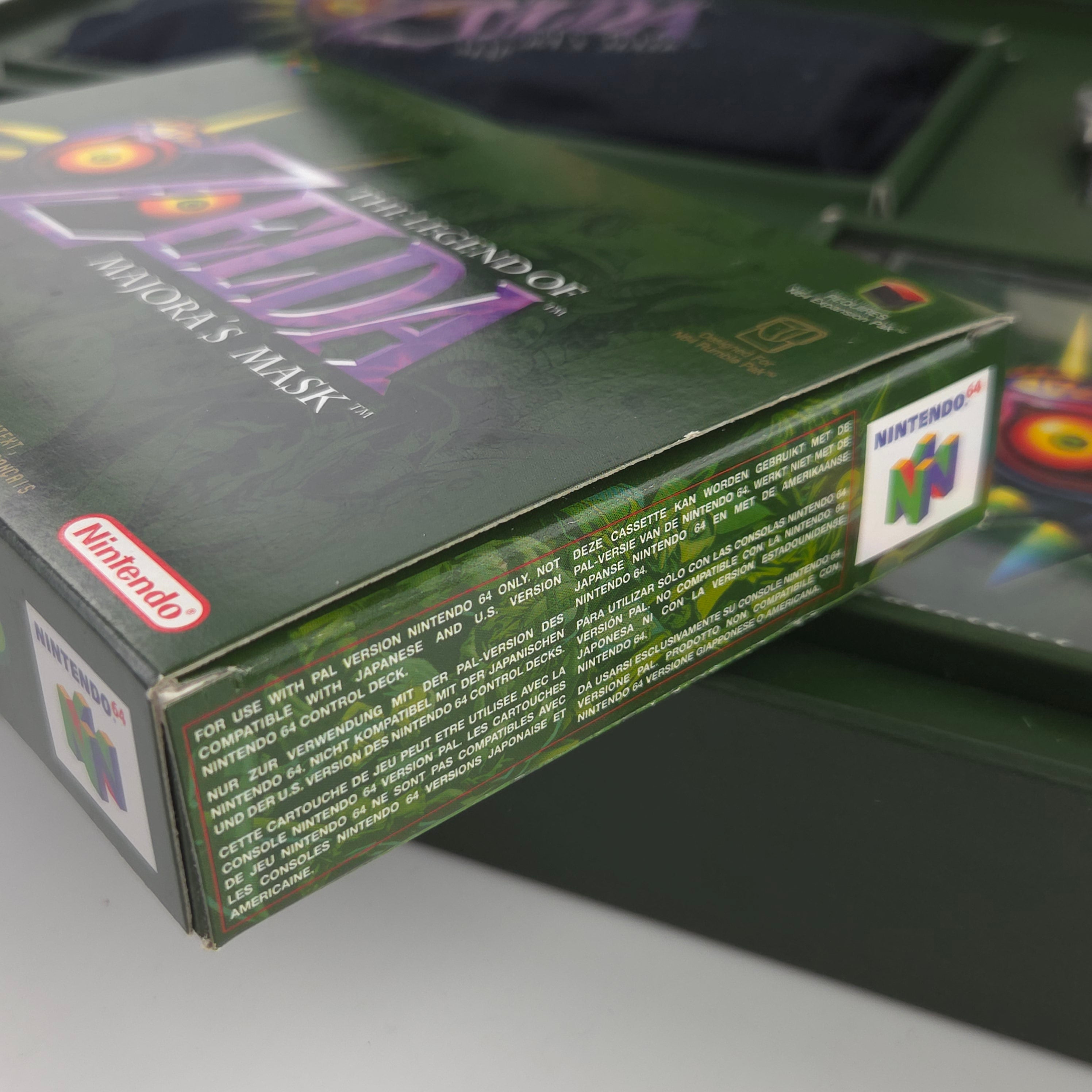 Nintendo 64 Spiel – The Legend of Zelda Majoras Mask Set