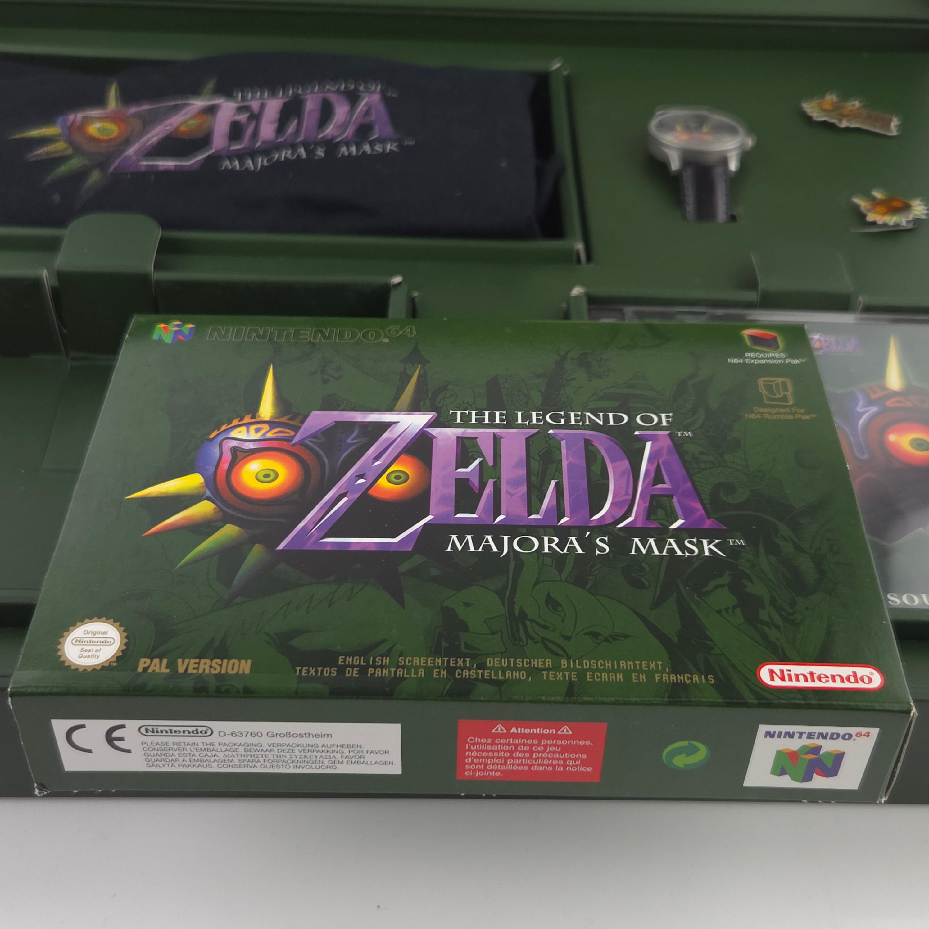 Nintendo 64 Spiel – The Legend of Zelda Majoras Mask Set