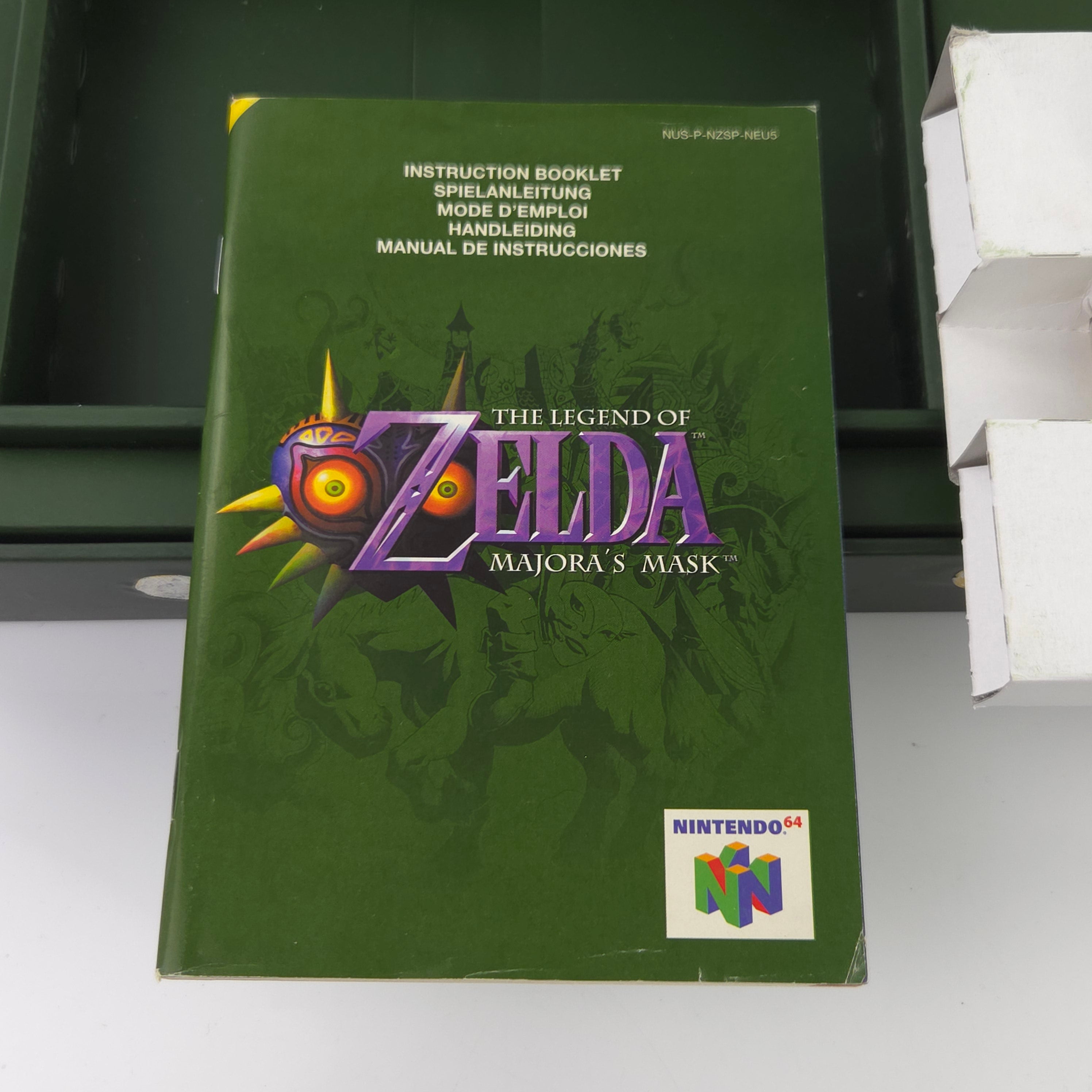 Nintendo 64 Spiel – The Legend of Zelda Majoras Mask Set