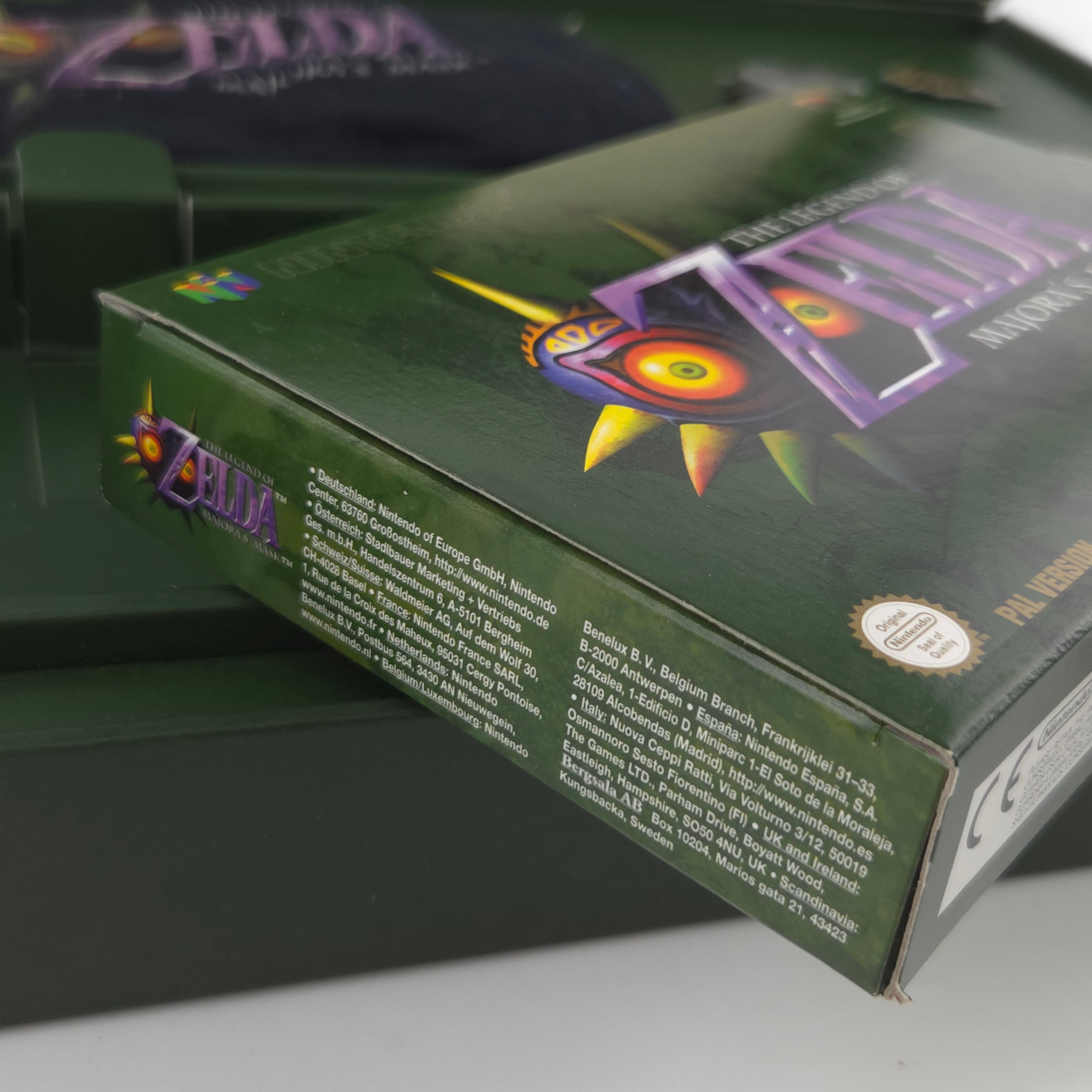 Nintendo 64 Spiel – The Legend of Zelda Majoras Mask Set