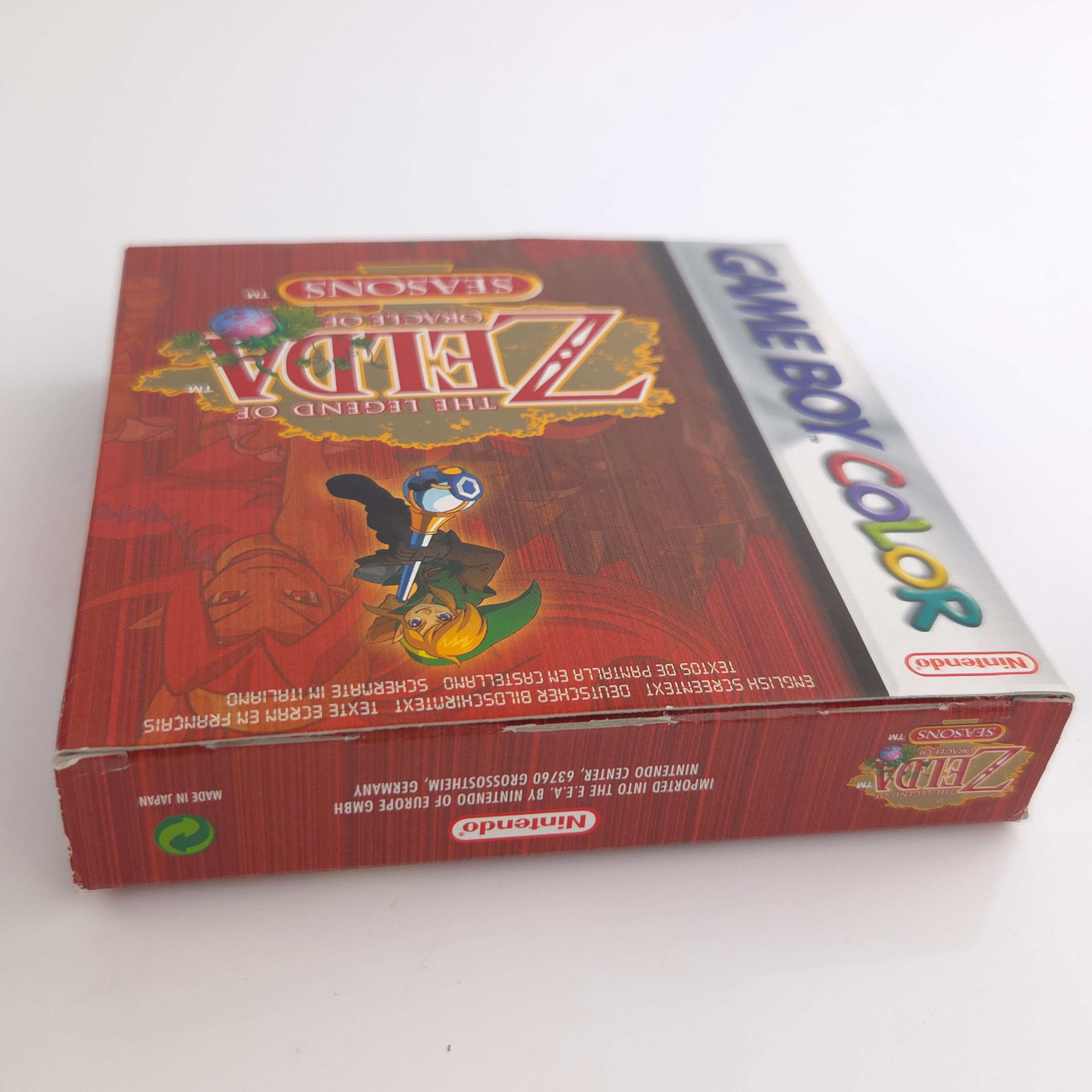 Gameboy Color Spiel – Zelda Oracle of Ages & Seasons Limited Edition