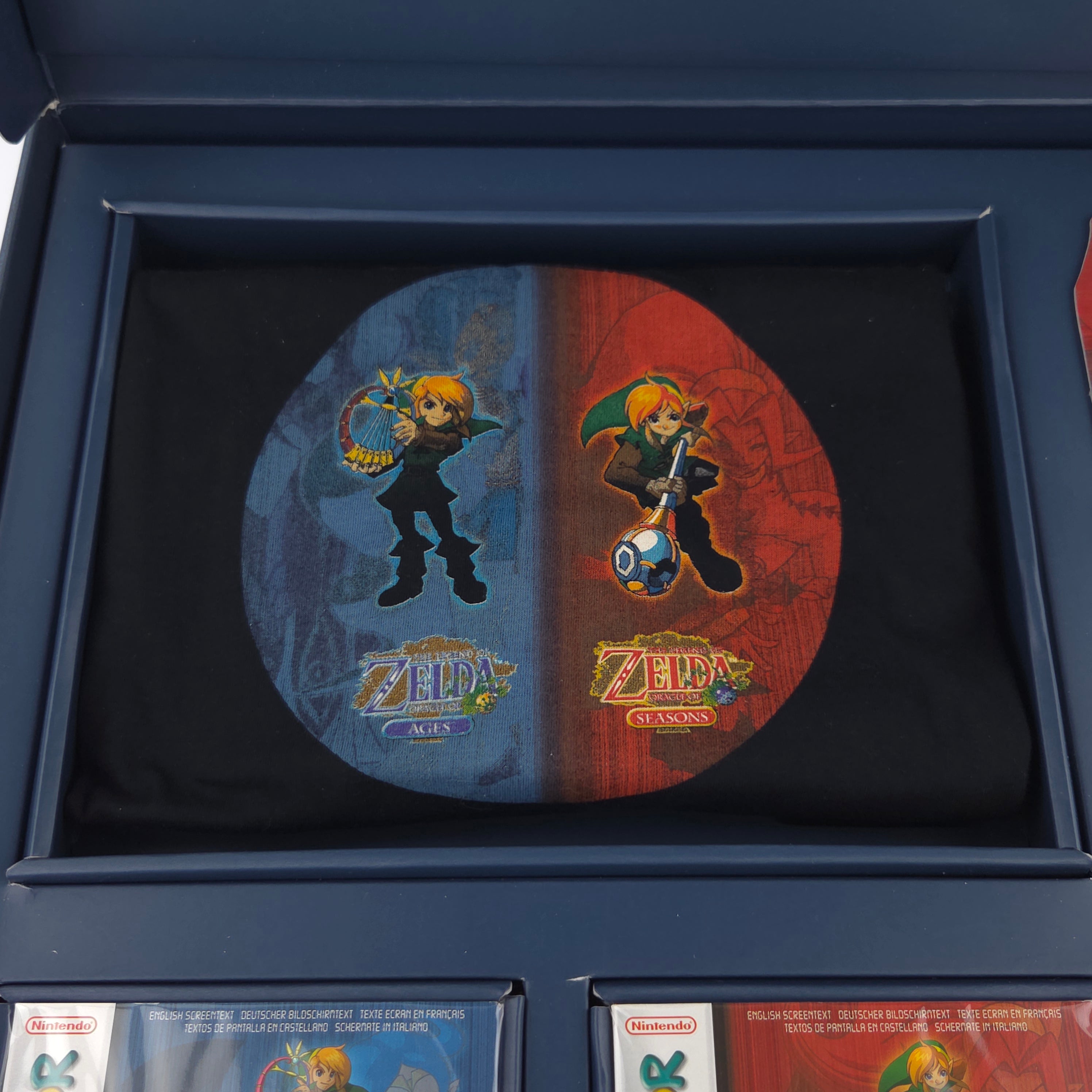 Gameboy Color Spiel – Zelda Oracle of Ages & Seasons Limited Edition