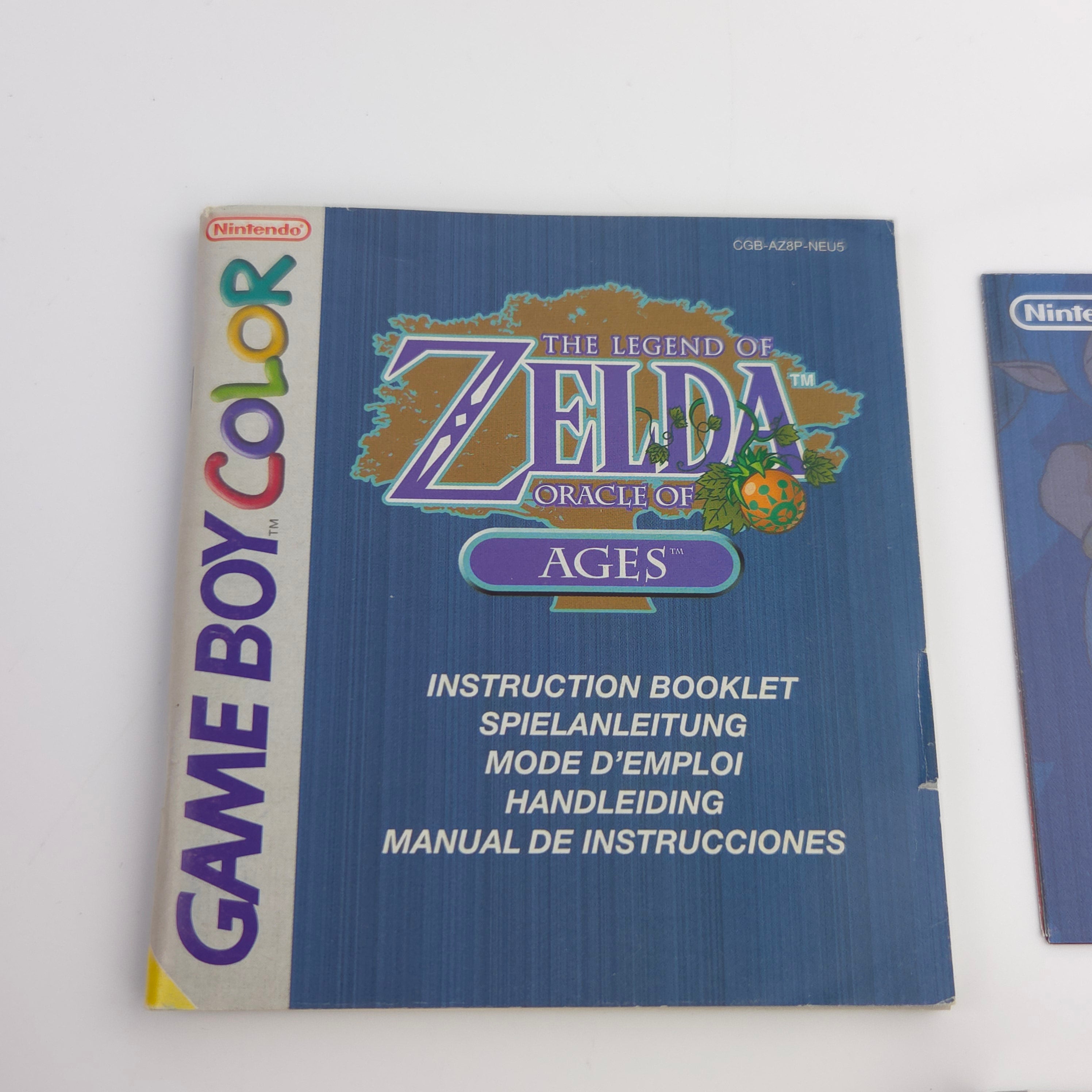 Gameboy Color Spiel – Zelda Oracle of Ages & Seasons Limited Edition