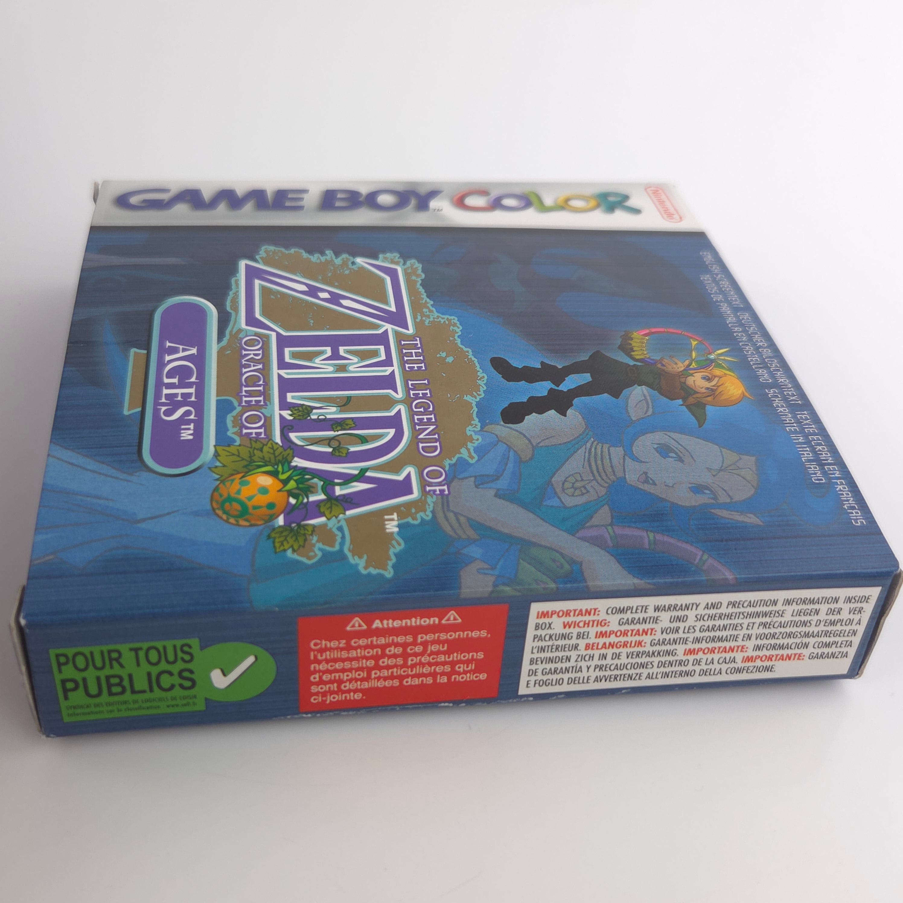 Gameboy Color Spiel – Zelda Oracle of Ages & Seasons Limited Edition