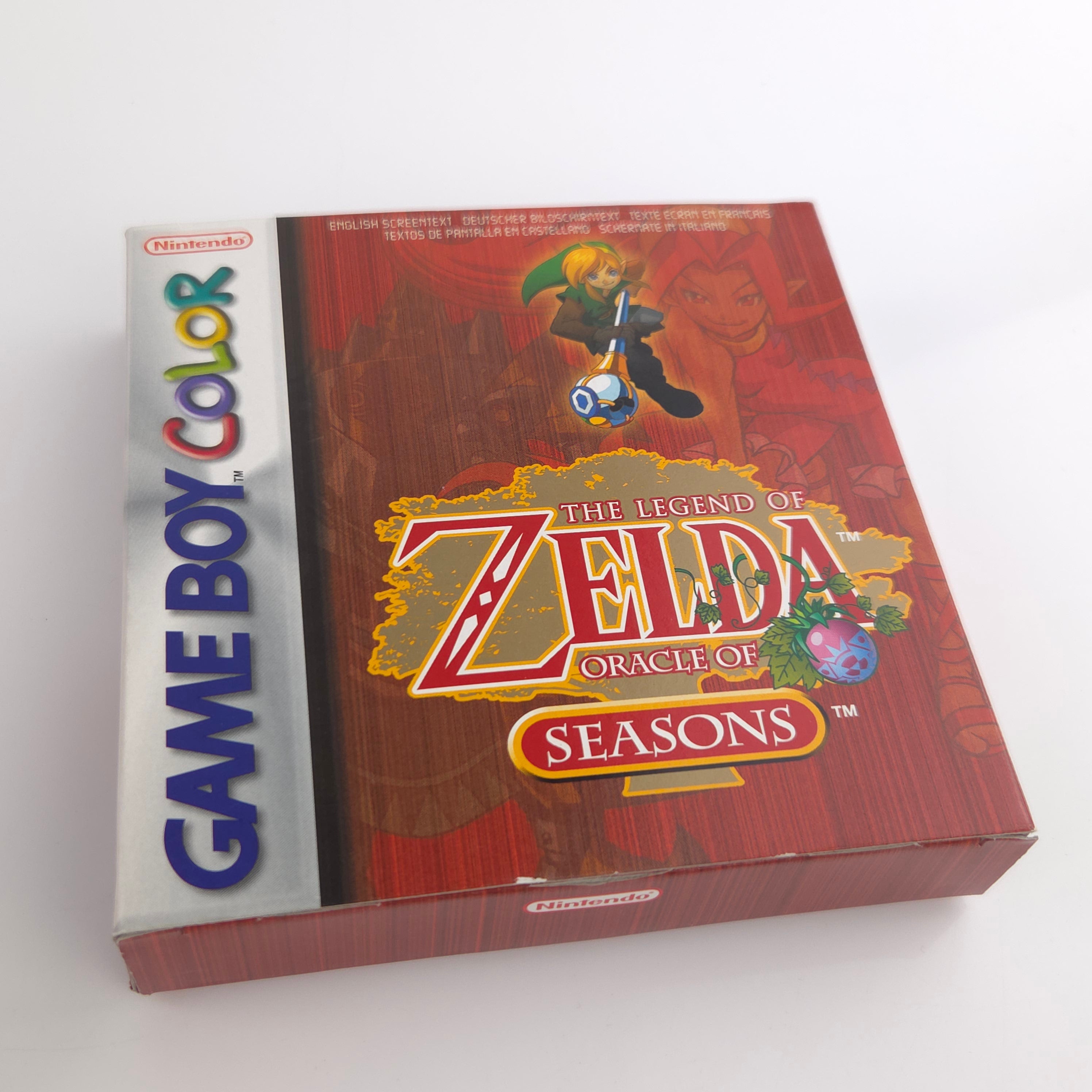Gameboy Color Spiel – Zelda Oracle of Ages & Seasons Limited Edition