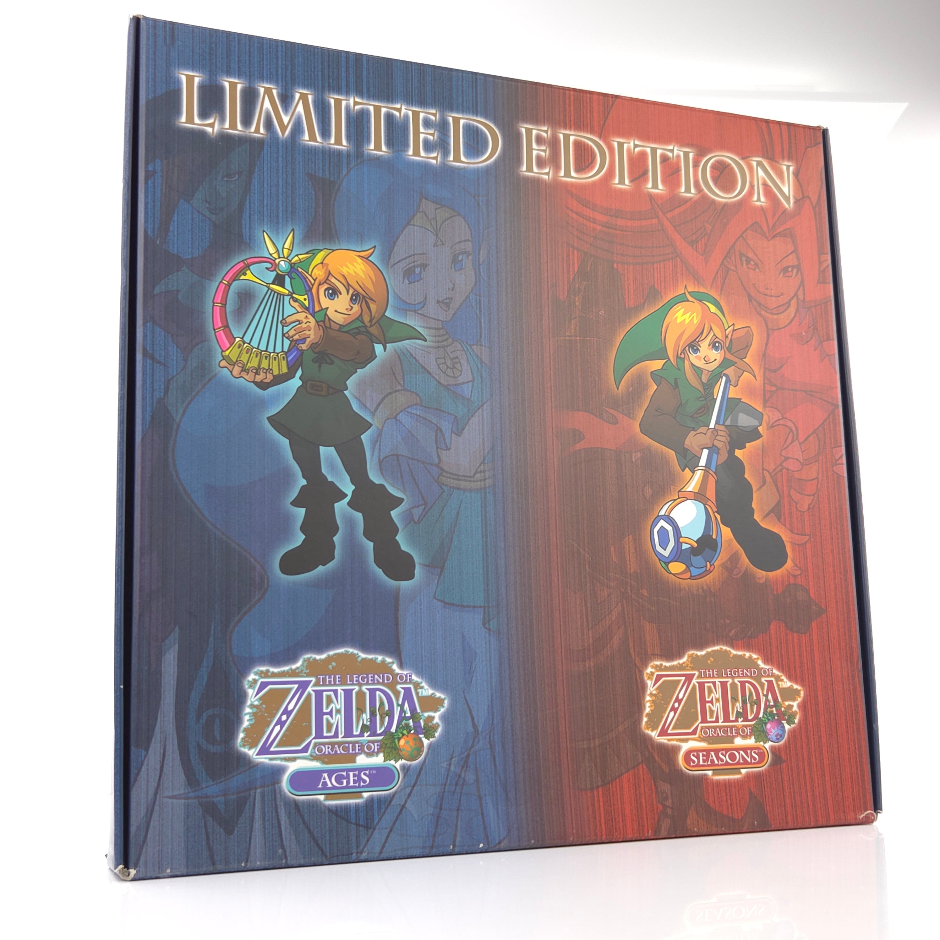 Gameboy Color Spiel – Zelda Oracle of Ages & Seasons Limited Edition