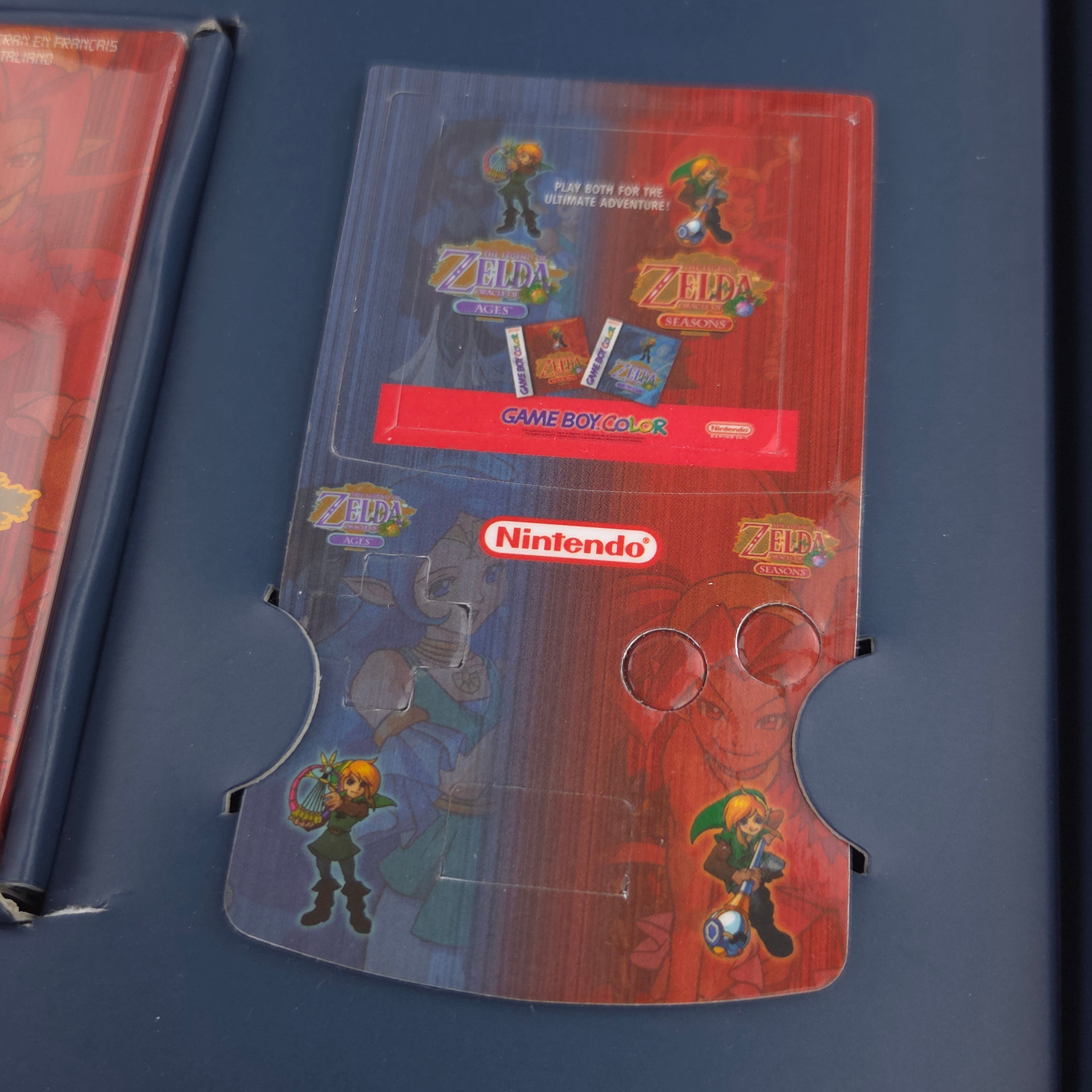 Gameboy Color Spiel – Zelda Oracle of Ages & Seasons Limited Edition