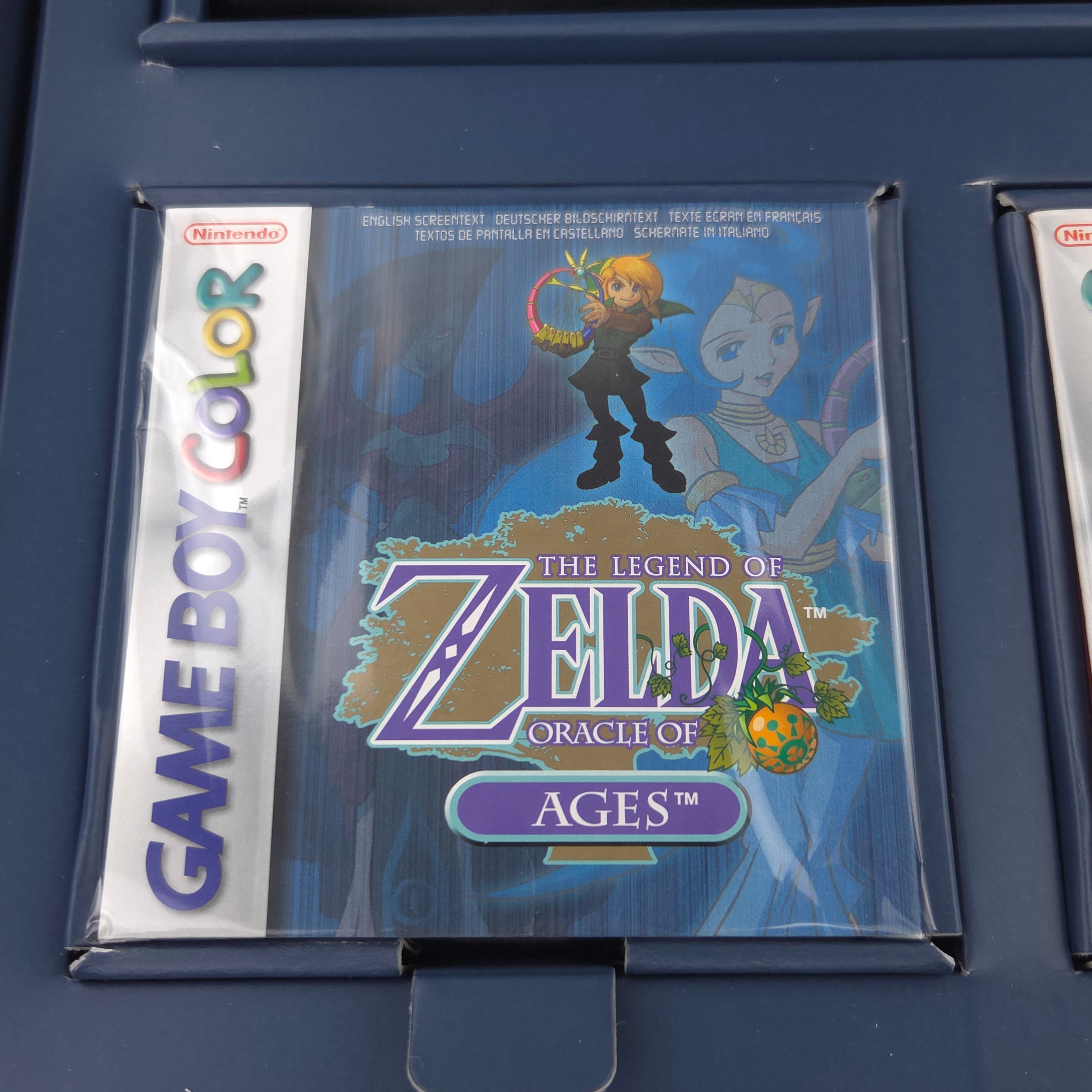 Gameboy Color Spiel – Zelda Oracle of Ages & Seasons Limited Edition