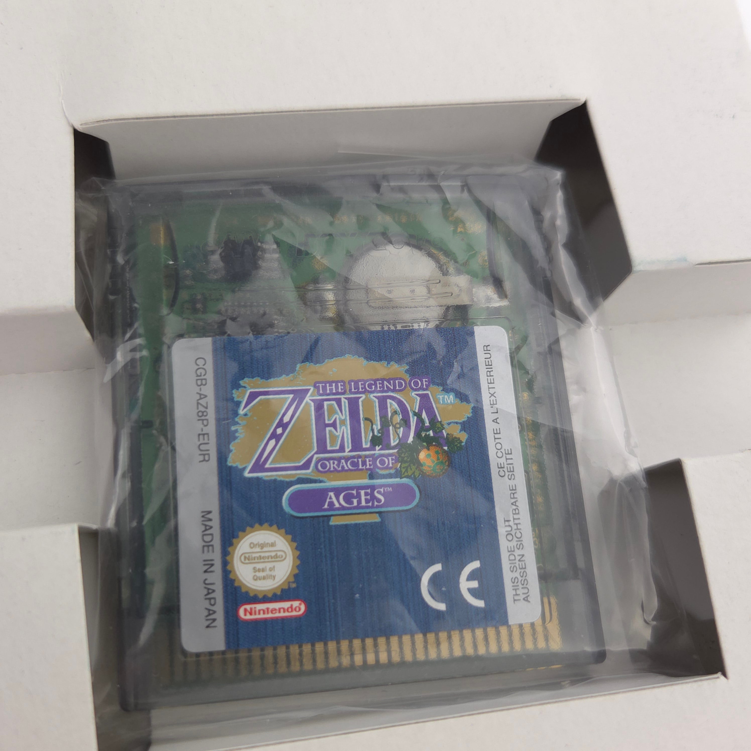Gameboy Color Spiel – Zelda Oracle of Ages & Seasons Limited Edition