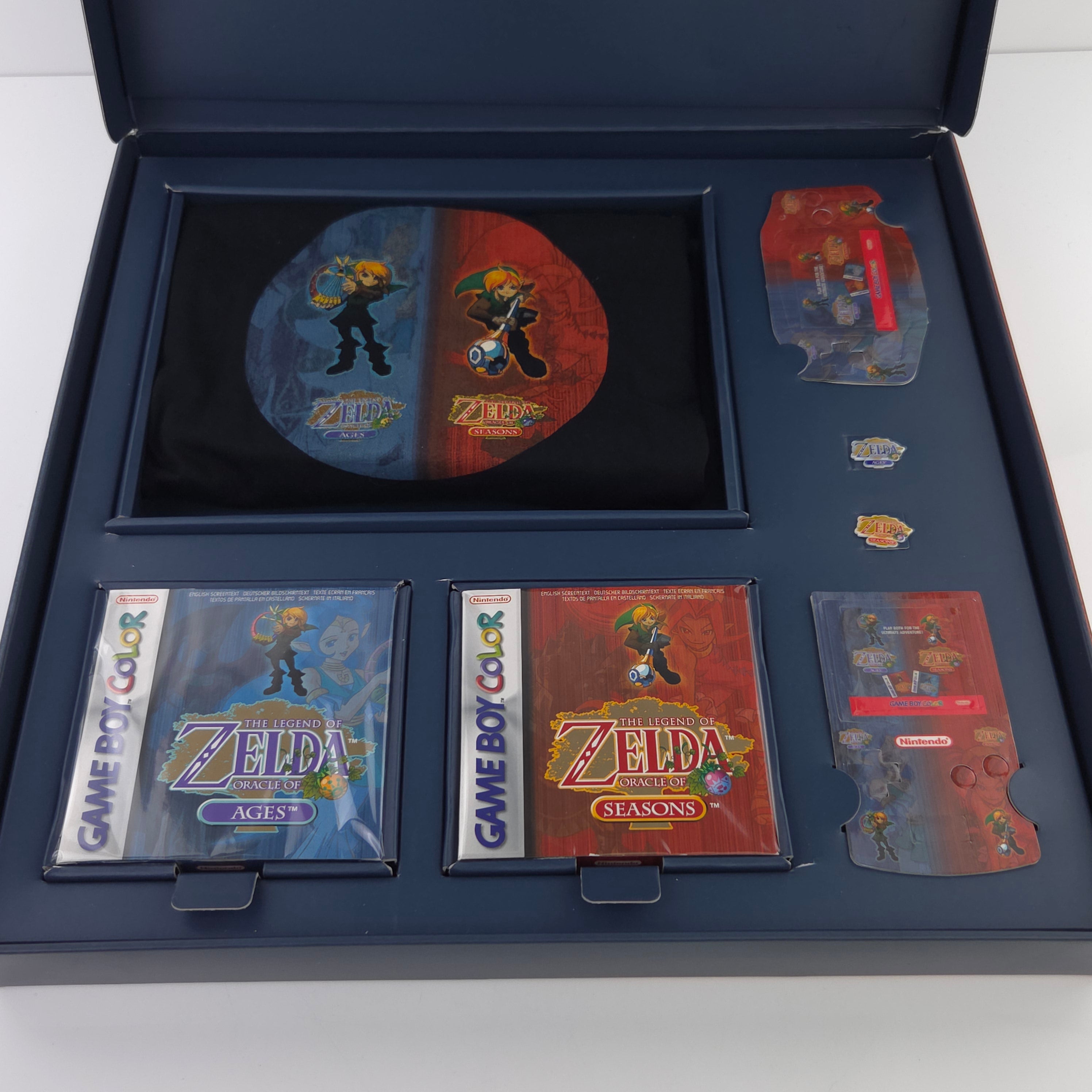 Gameboy Color Spiel – Zelda Oracle of Ages & Seasons Limited Edition