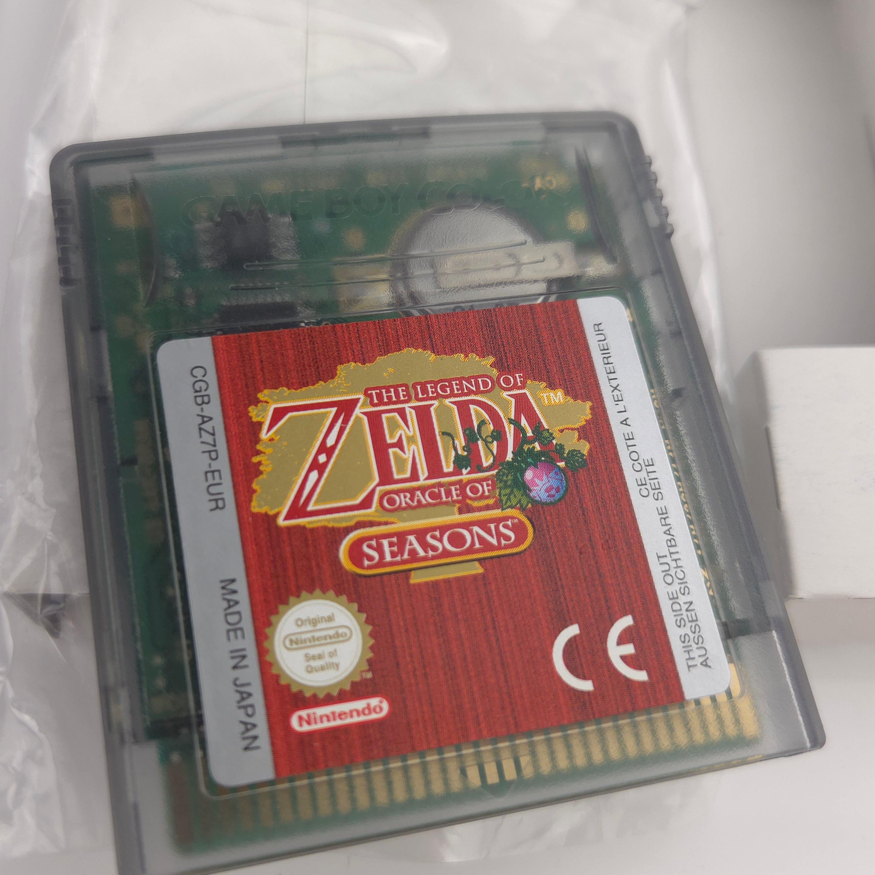 Gameboy Color Spiel – Zelda Oracle of Ages & Seasons Limited Edition