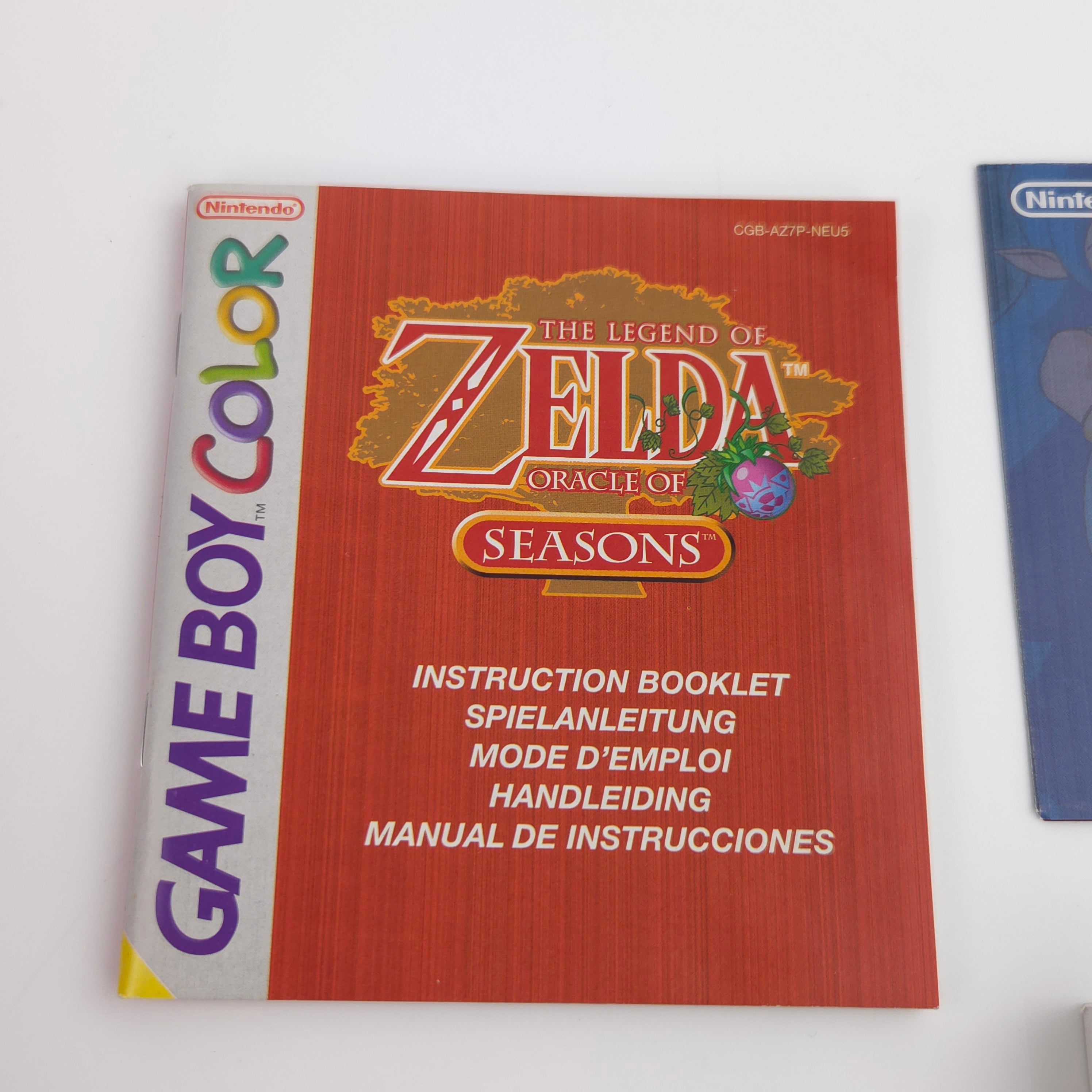 Gameboy Color Spiel – Zelda Oracle of Ages & Seasons Limited Edition