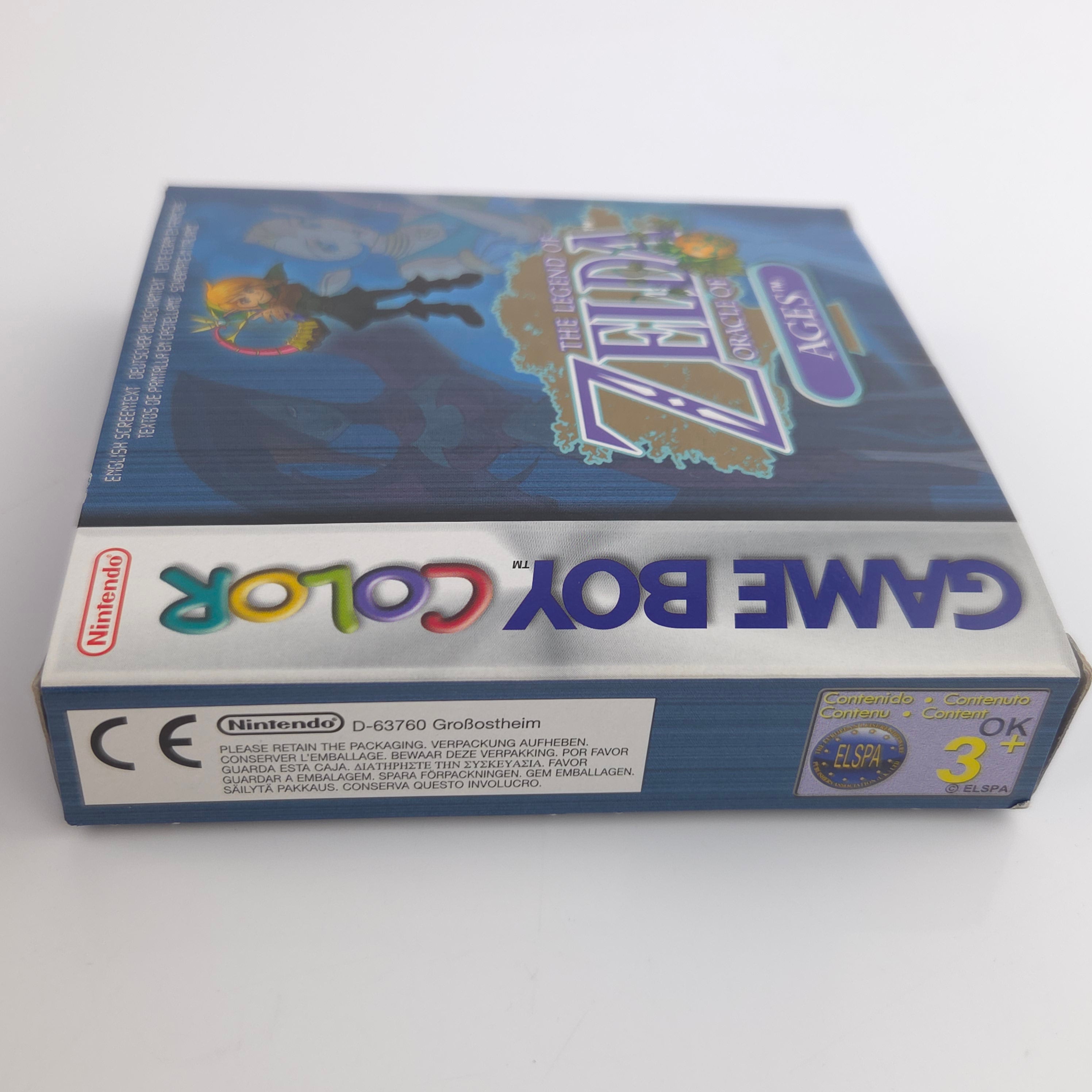 Gameboy Color Spiel – Zelda Oracle of Ages & Seasons Limited Edition