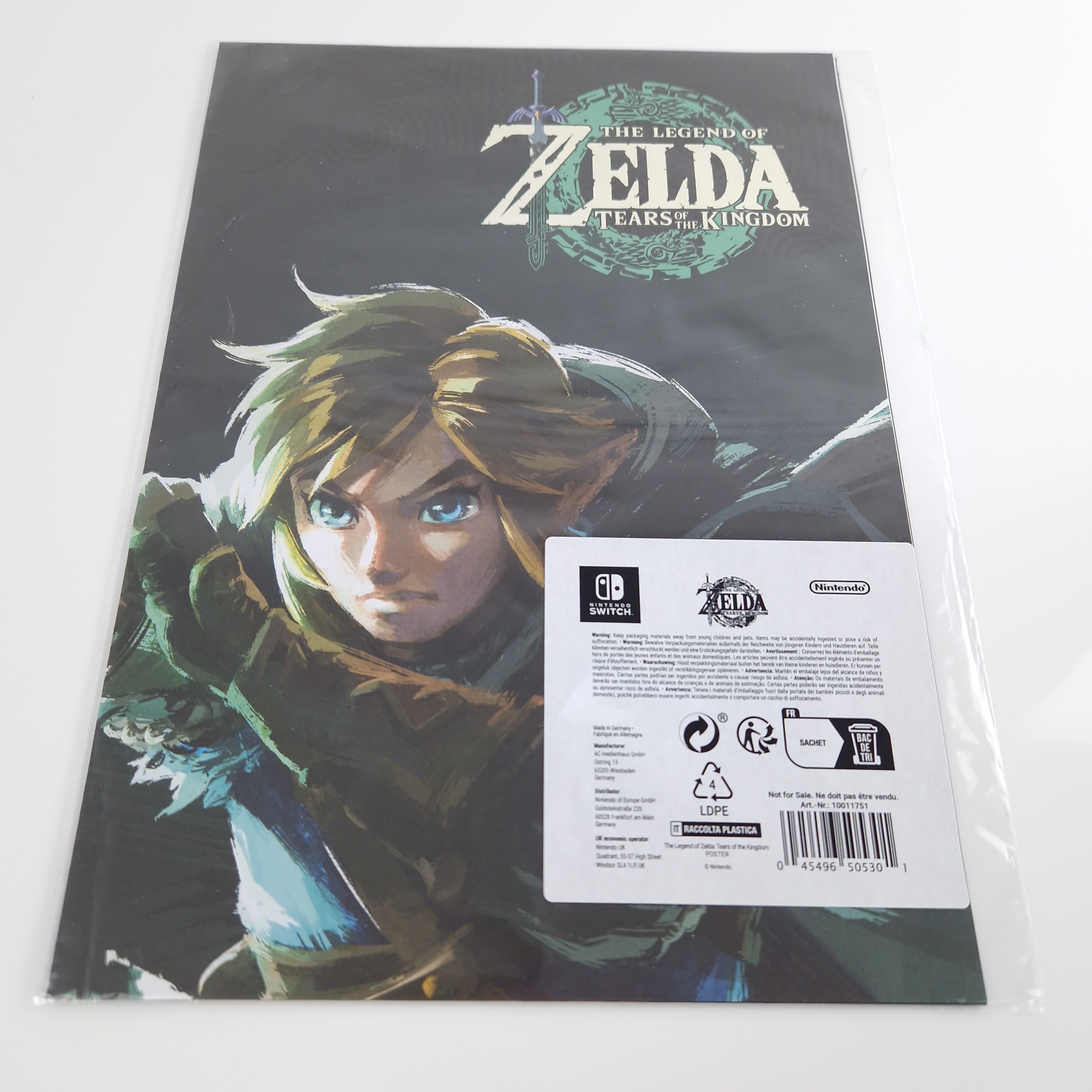 Nintendo Switch – The Legend of Zelda Tears of the Kingdom Presse Set
