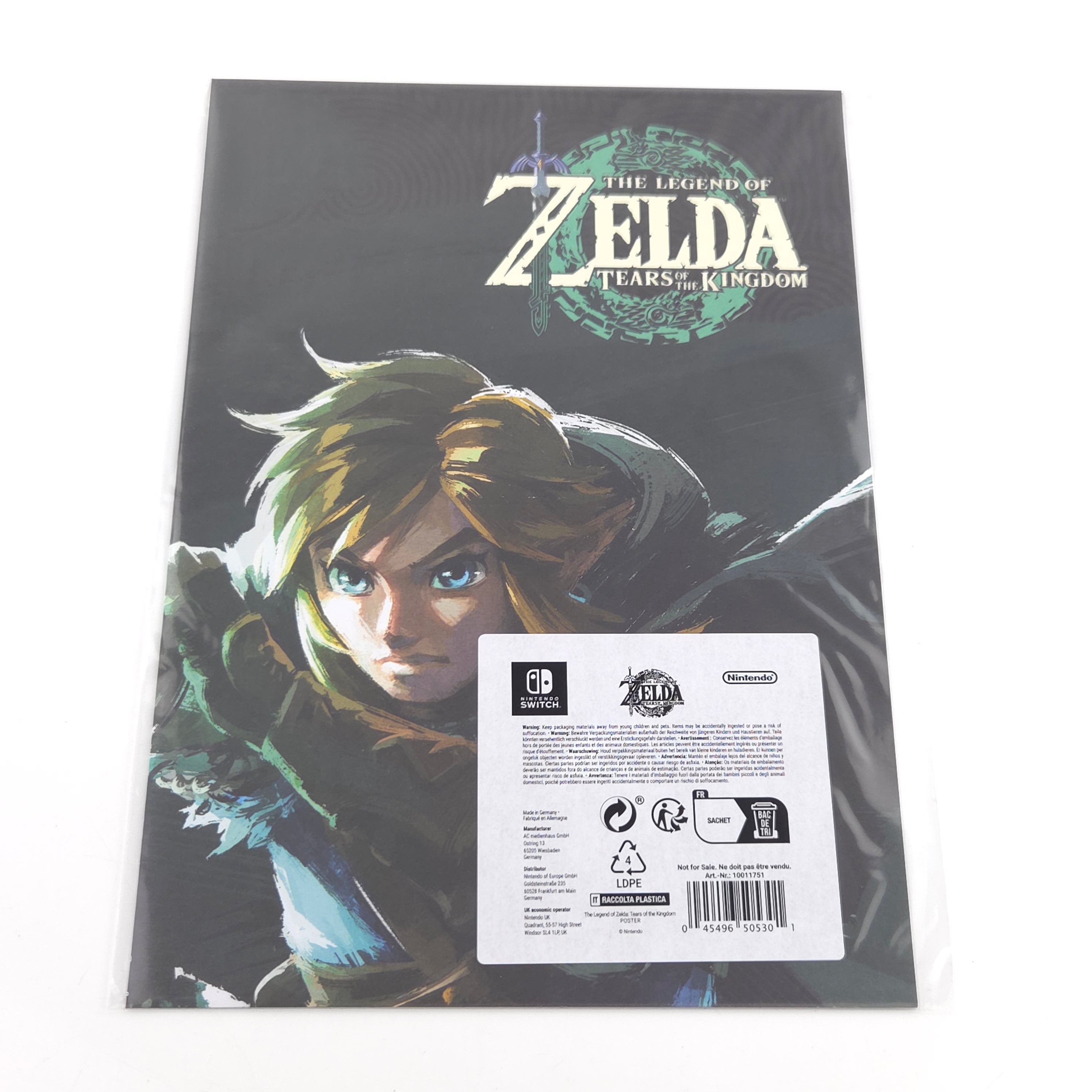 Nintendo Switch Promo – Zelda Tears of the Kingdom Presse Set