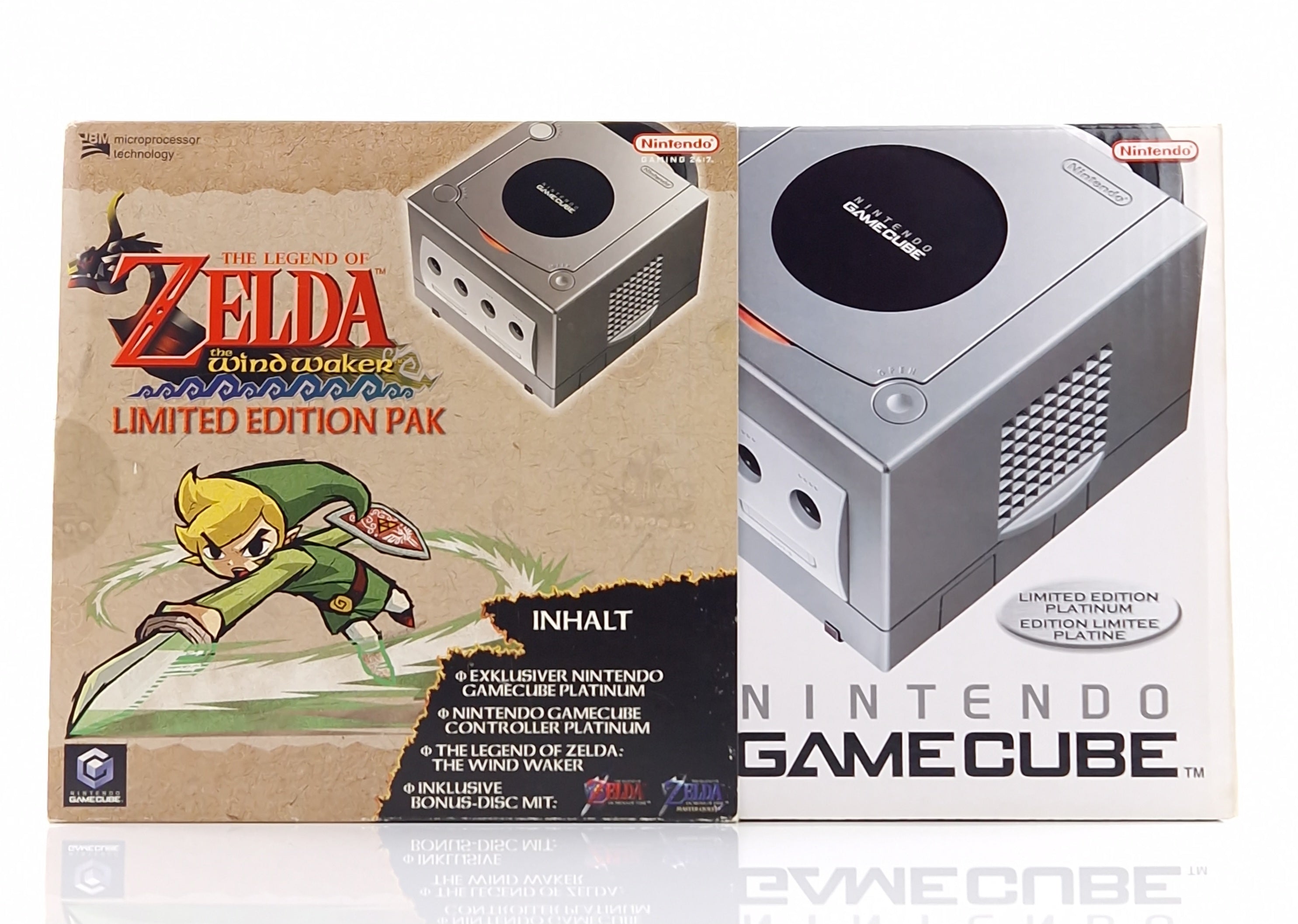 Gamecube Konsole – The Legend of Zelda Limited Edition PAL