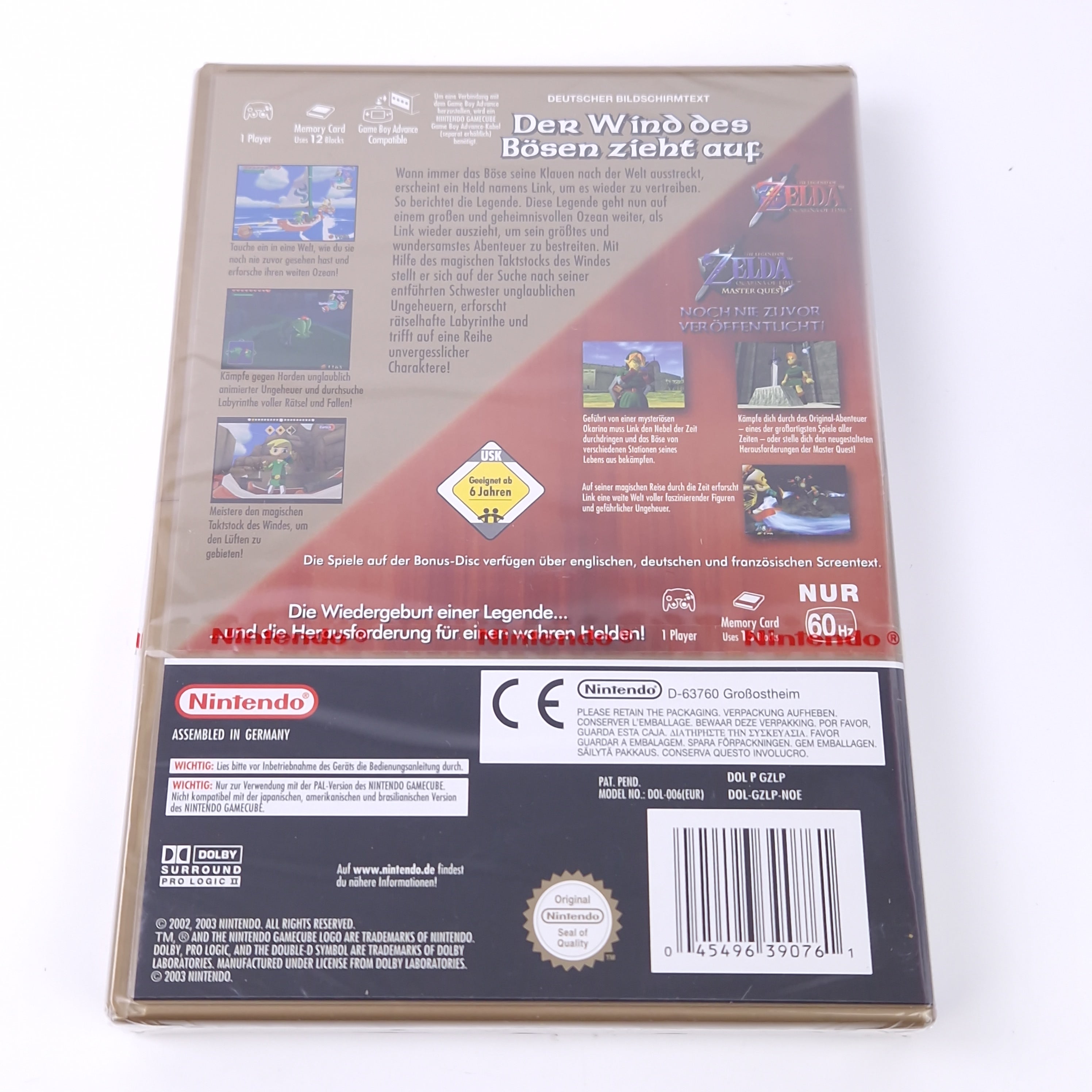 Gamecube Konsole – The Legend of Zelda Limited Edition PAL