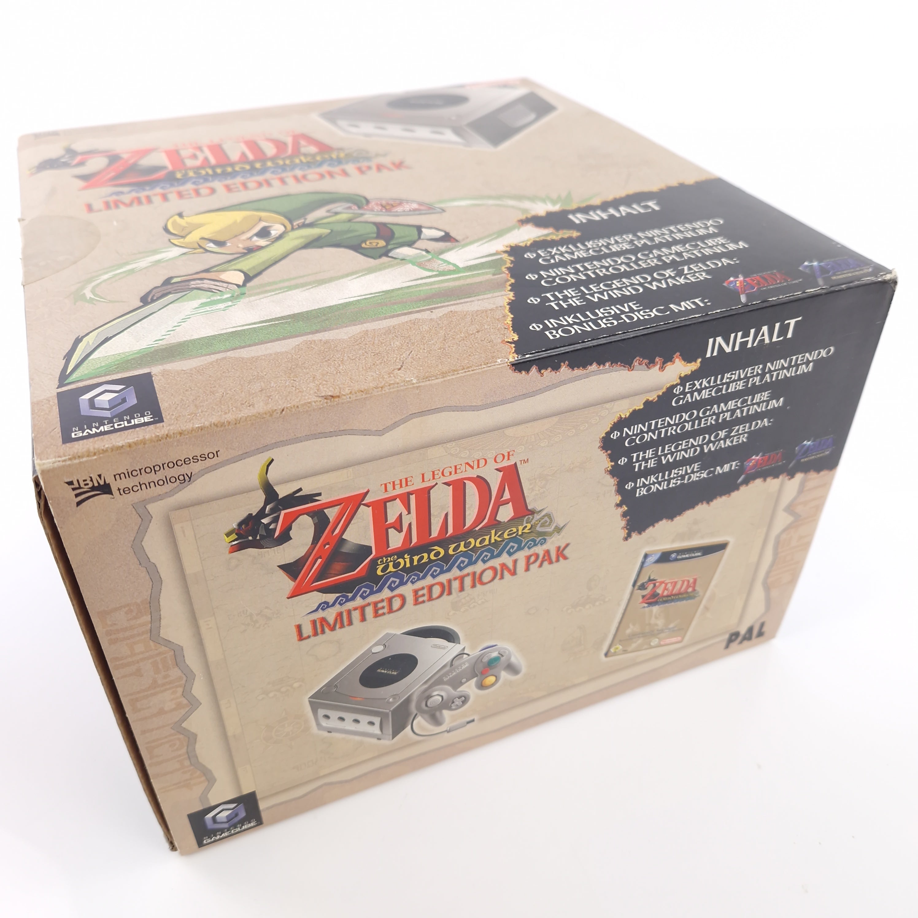 Gamecube Konsole – The Legend of Zelda Limited Edition PAL