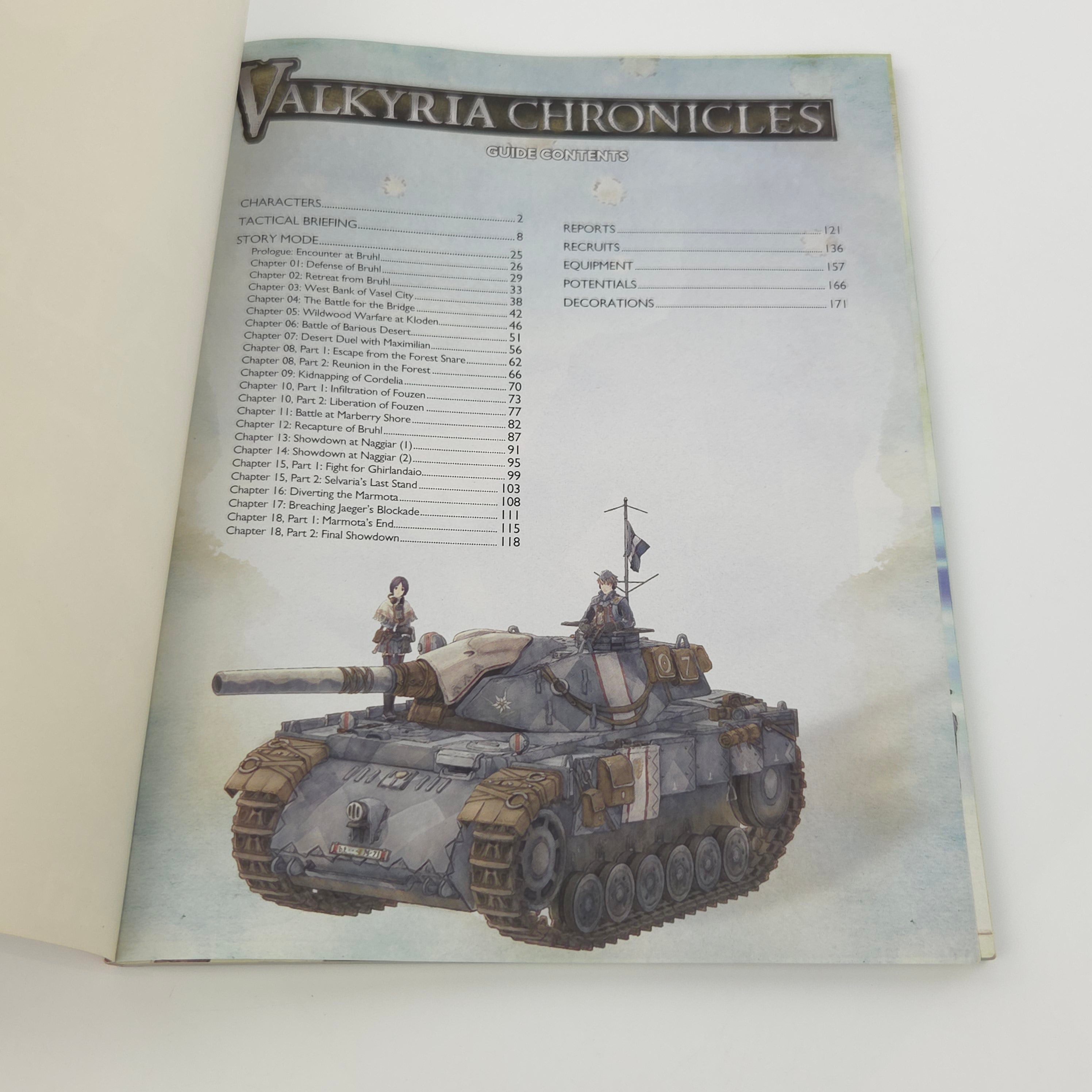 Playstation 3 Spiel – Valkyria Chronicles Bradygames Guide