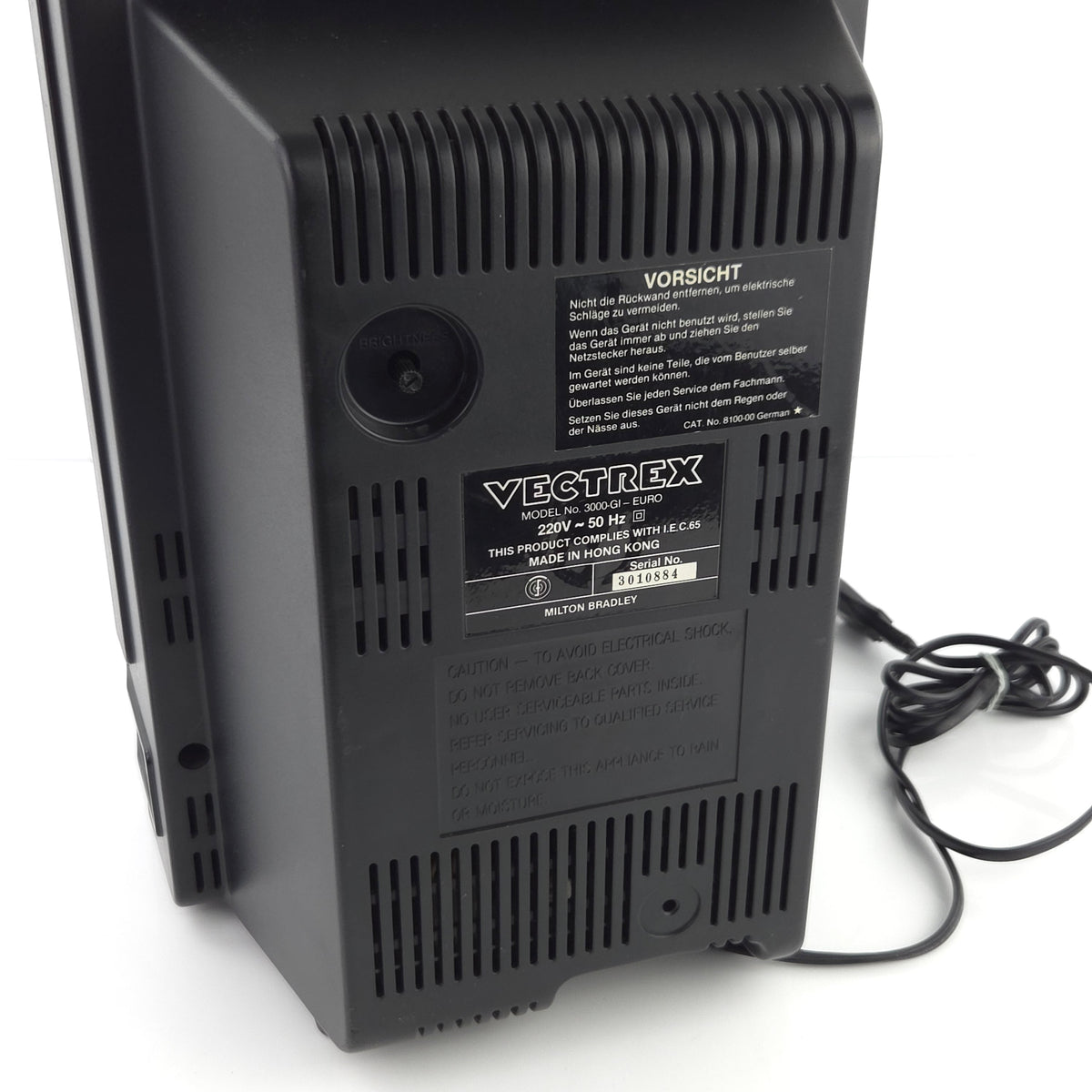 Vectrex Konsole Original 2 Spiele sehr gut