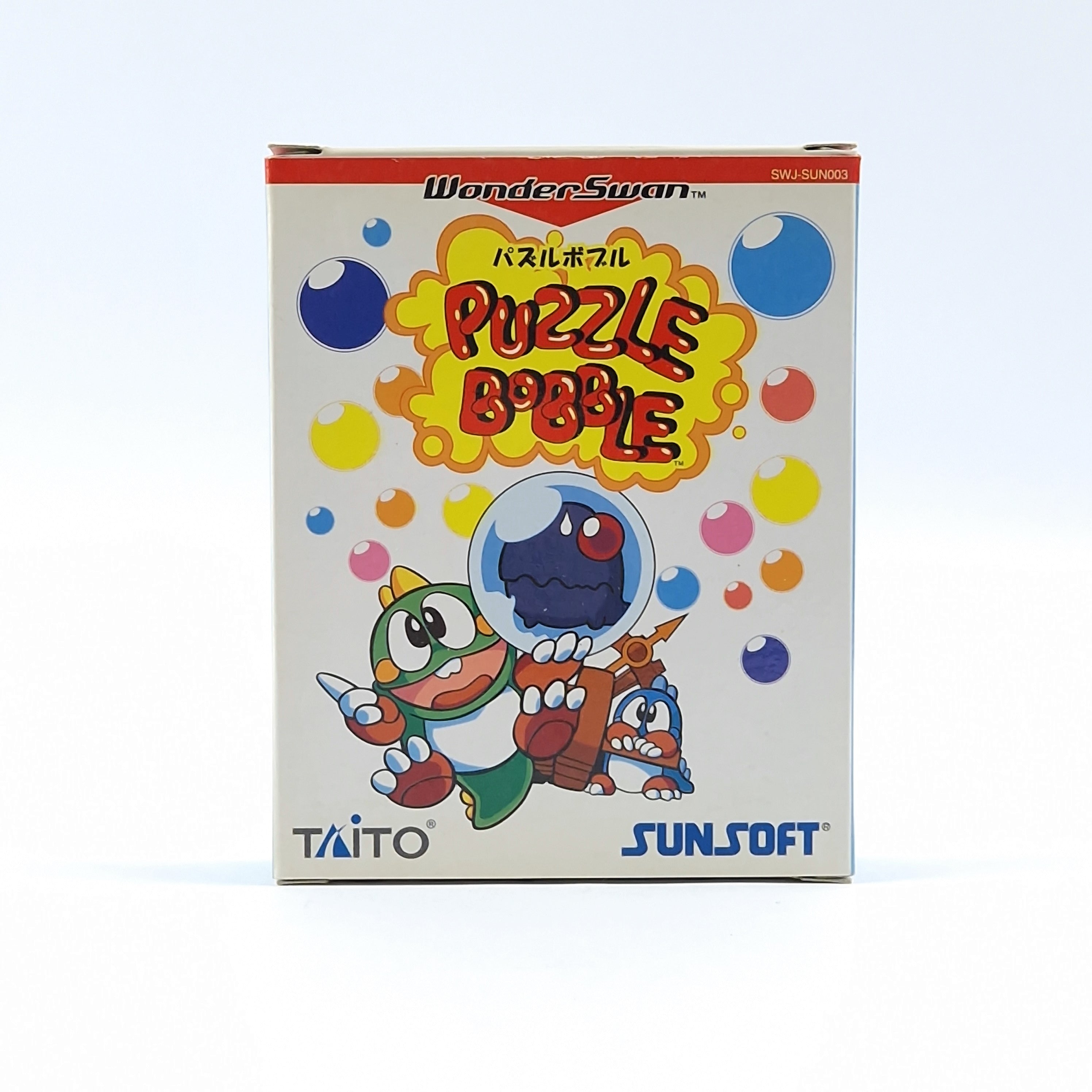 WonderSwan Spiel – Puzzle Bobble OVP Anleitung JAPAN