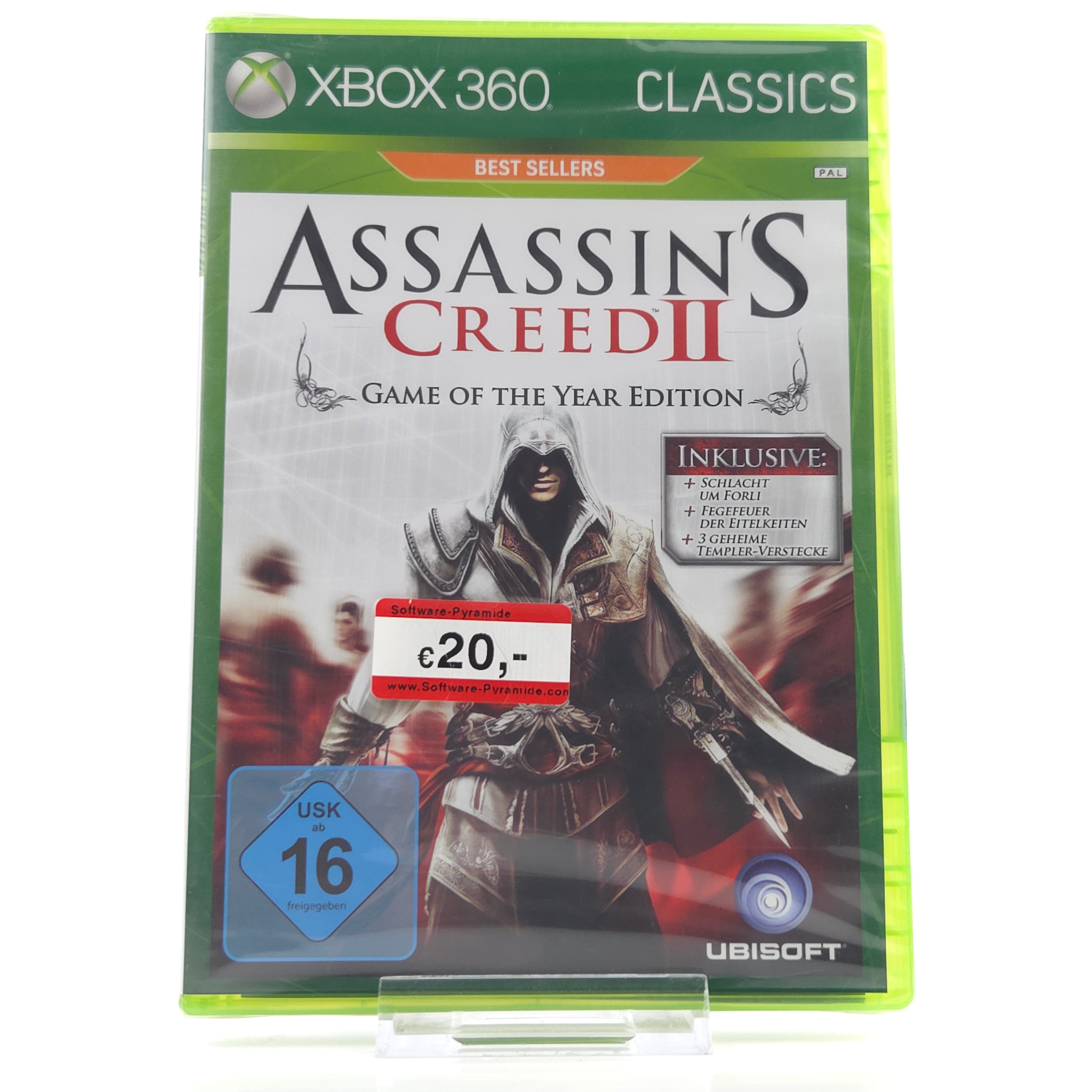 Xbox 360 Spiel – Assassins Creed II GOTY Neu