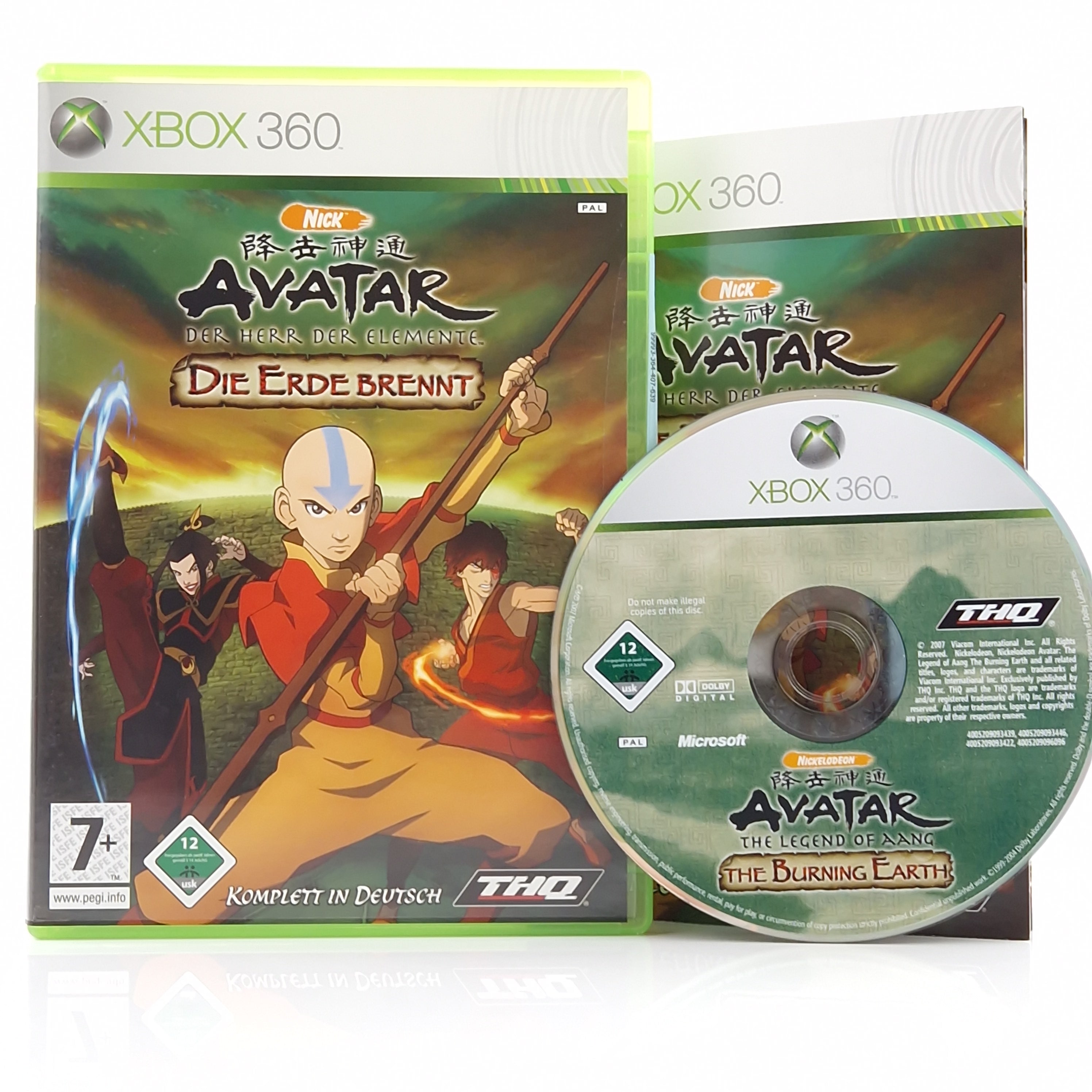 Xbox 360 Spiel – Avatar Erde brennt (OVP PAL)